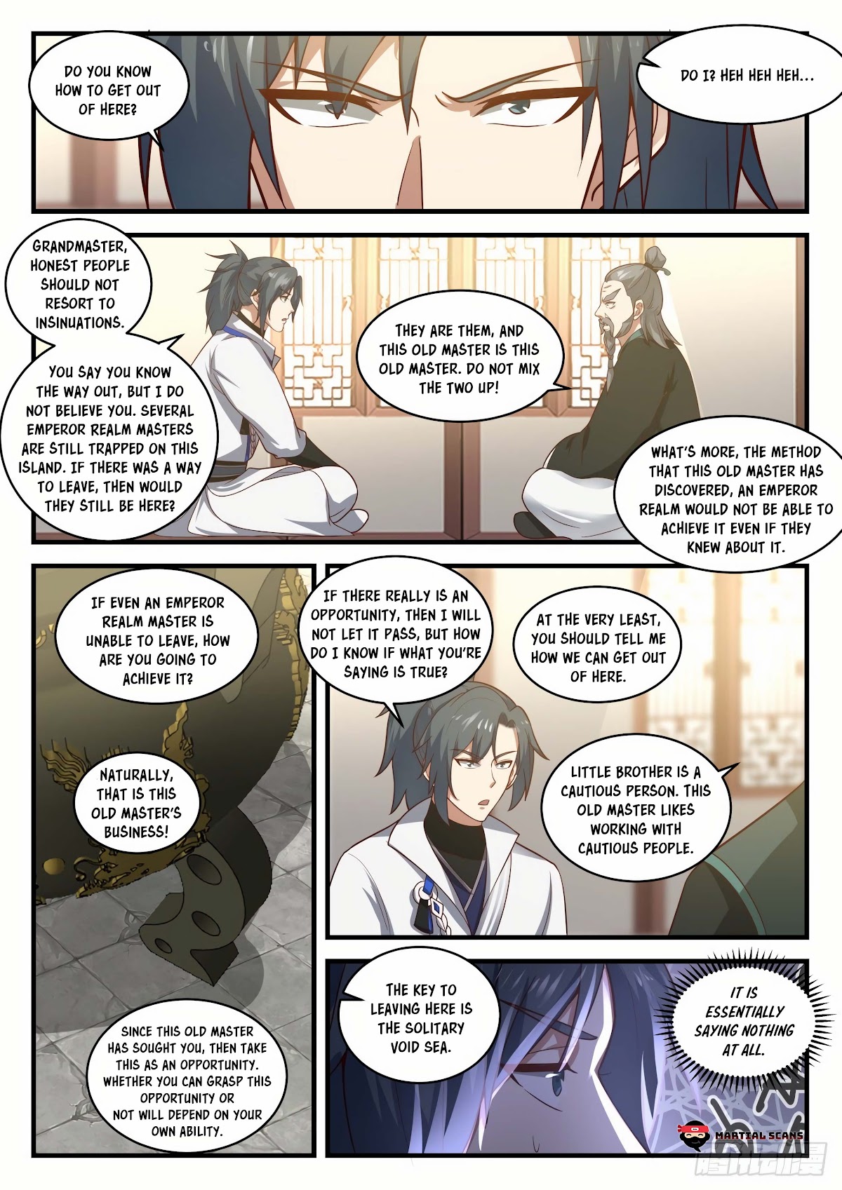 Martial Peak Chapter 1839 page 8 - Chapter 1839: Way To Leave