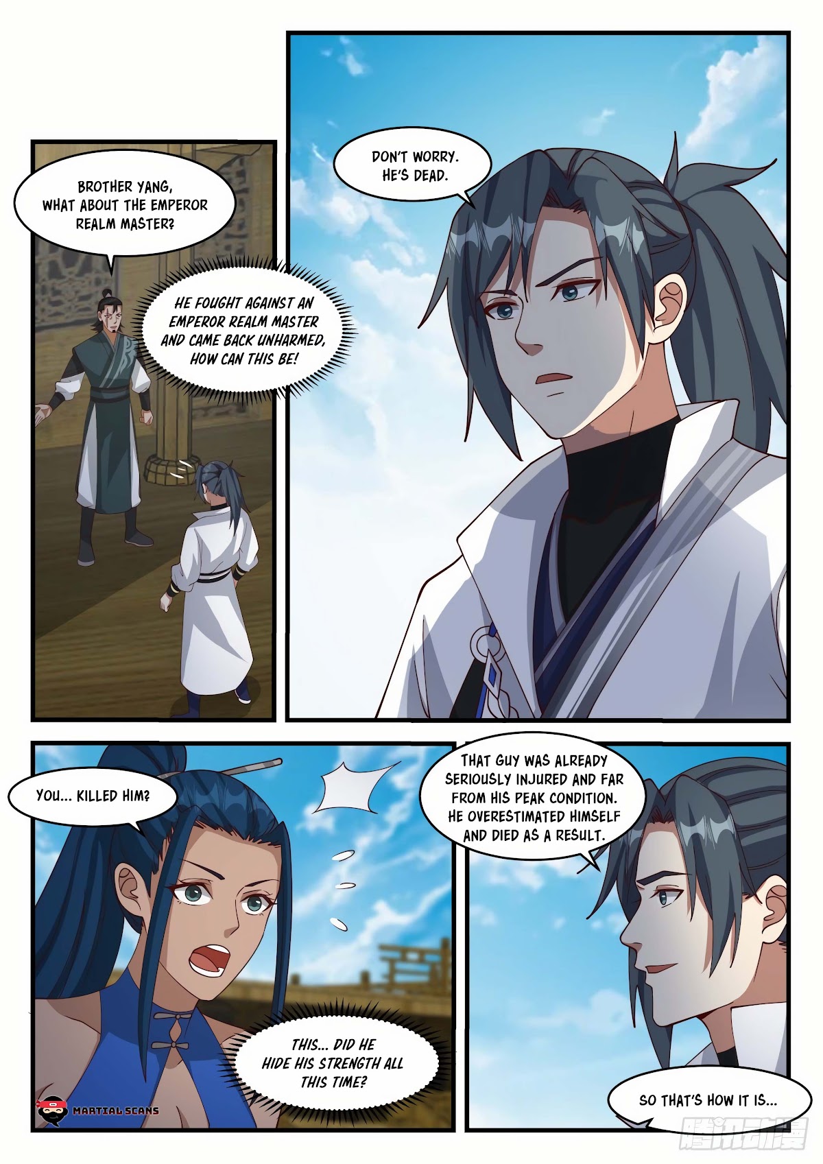 Martial Peak Chapter 1850 page 3 - Chapter 1850: Escape