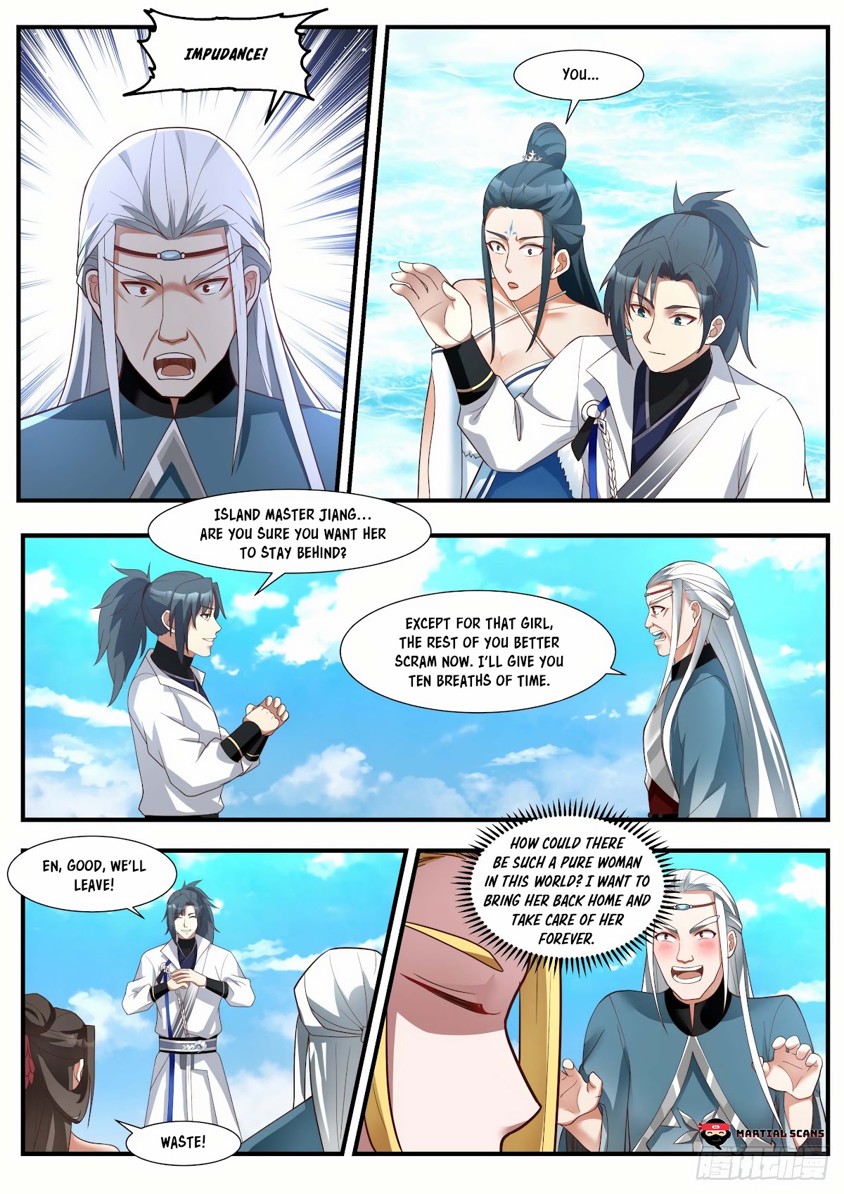 Martial Peak Chapter 1851 page 5 - Chapter 1851: Senior, Mercy!