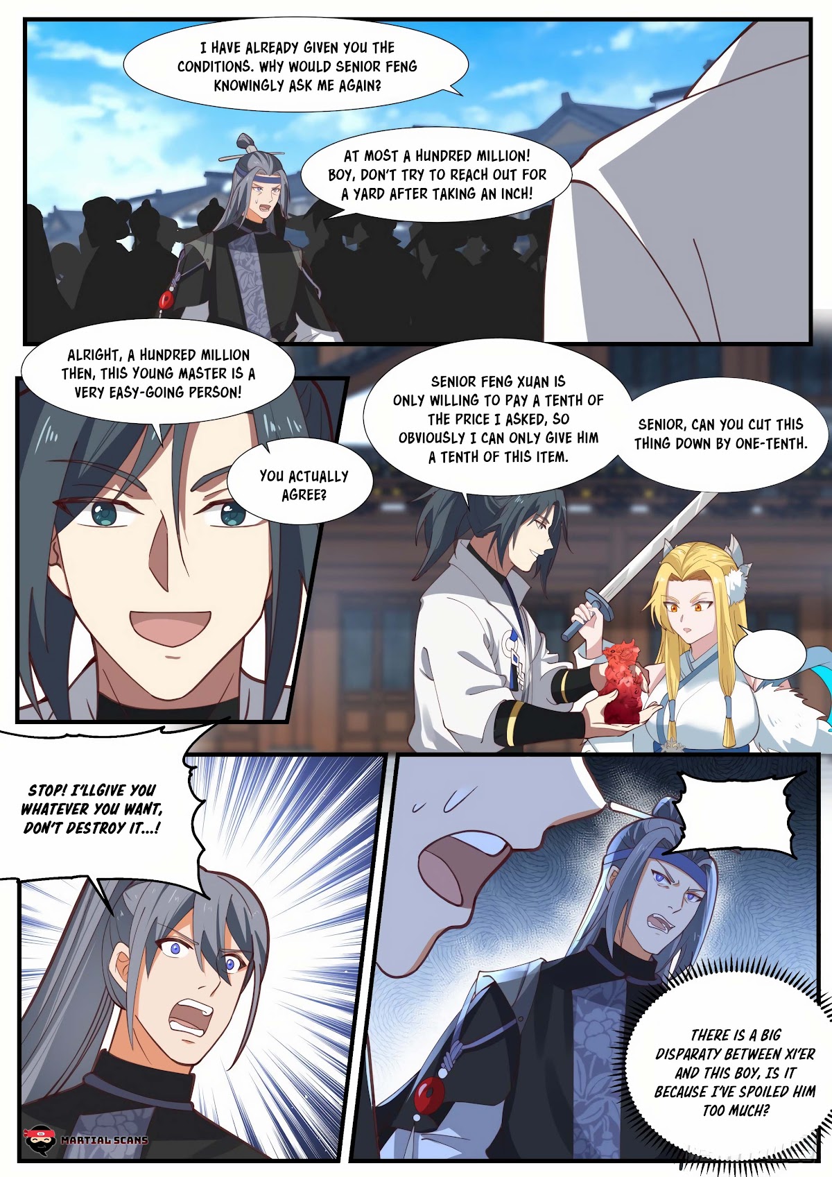 Martial Peak Chapter 1857 page 11 - Chapter 1857: Bargaining