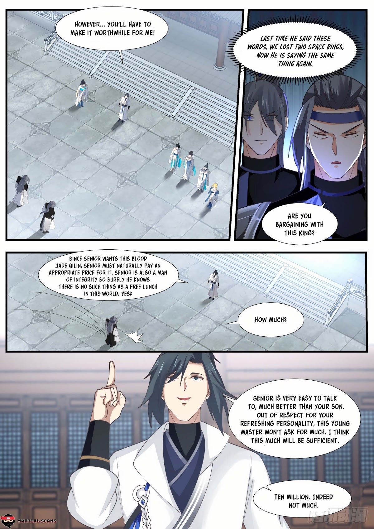 Martial Peak Chapter 1857 page 2 - Chapter 1857: Bargaining