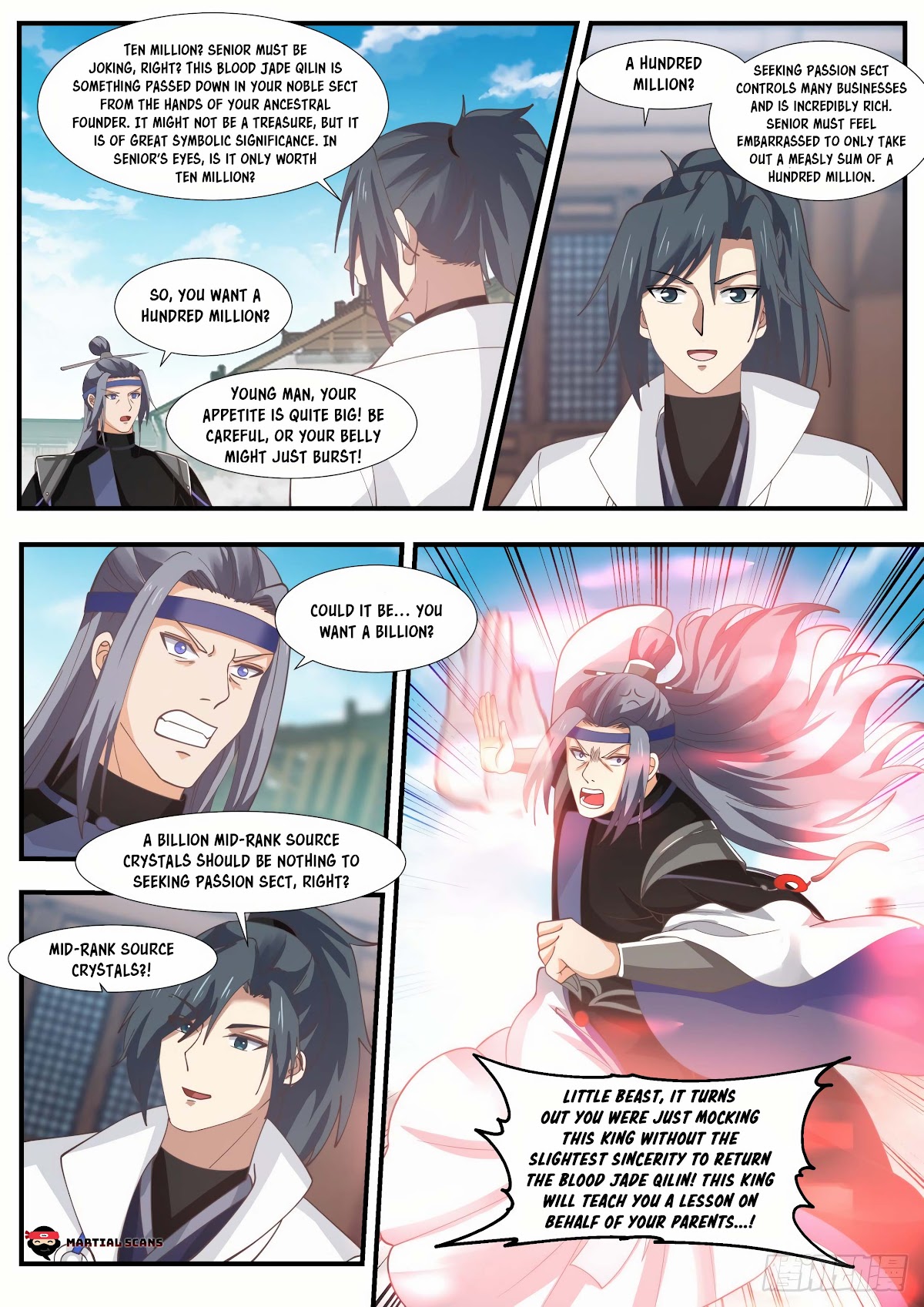 Martial Peak Chapter 1857 page 3 - Chapter 1857: Bargaining