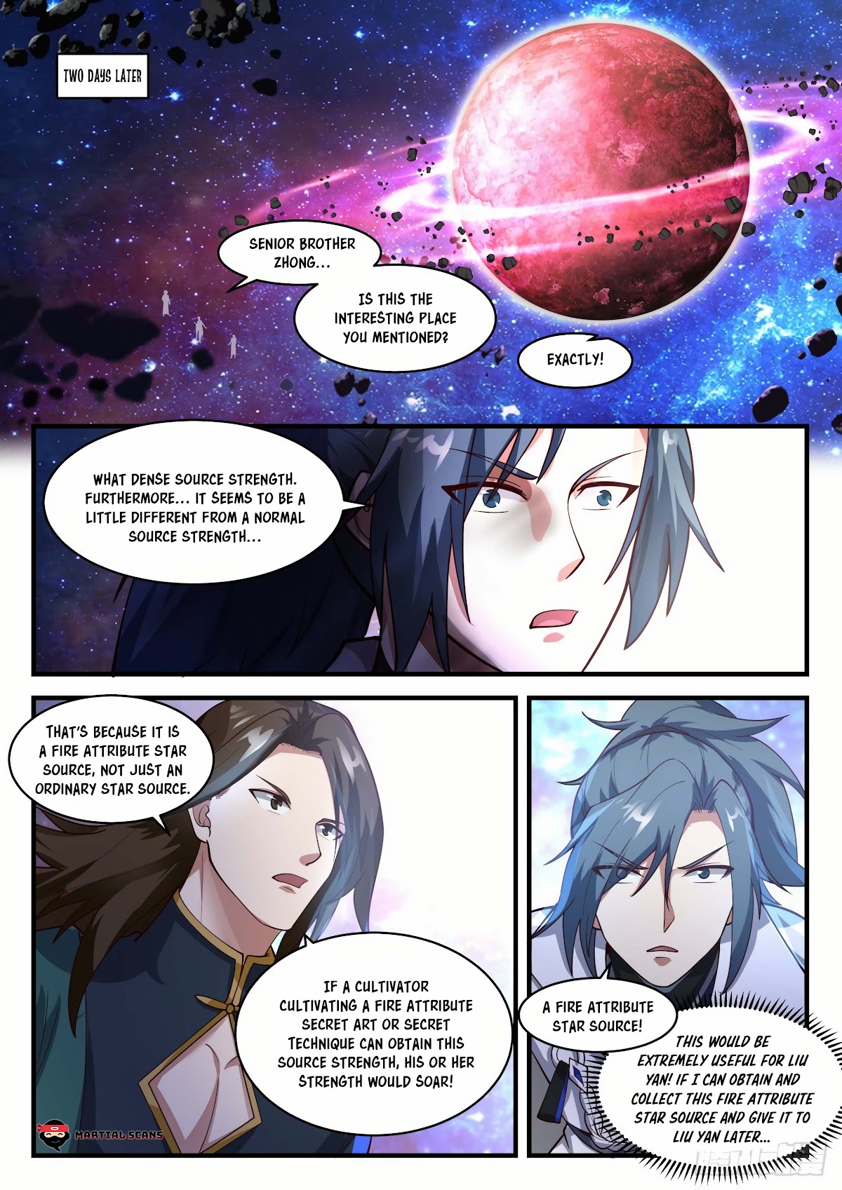 Martial Peak Chapter 1862 page 12 - Chapter 1862: Fire Attribute Star Source