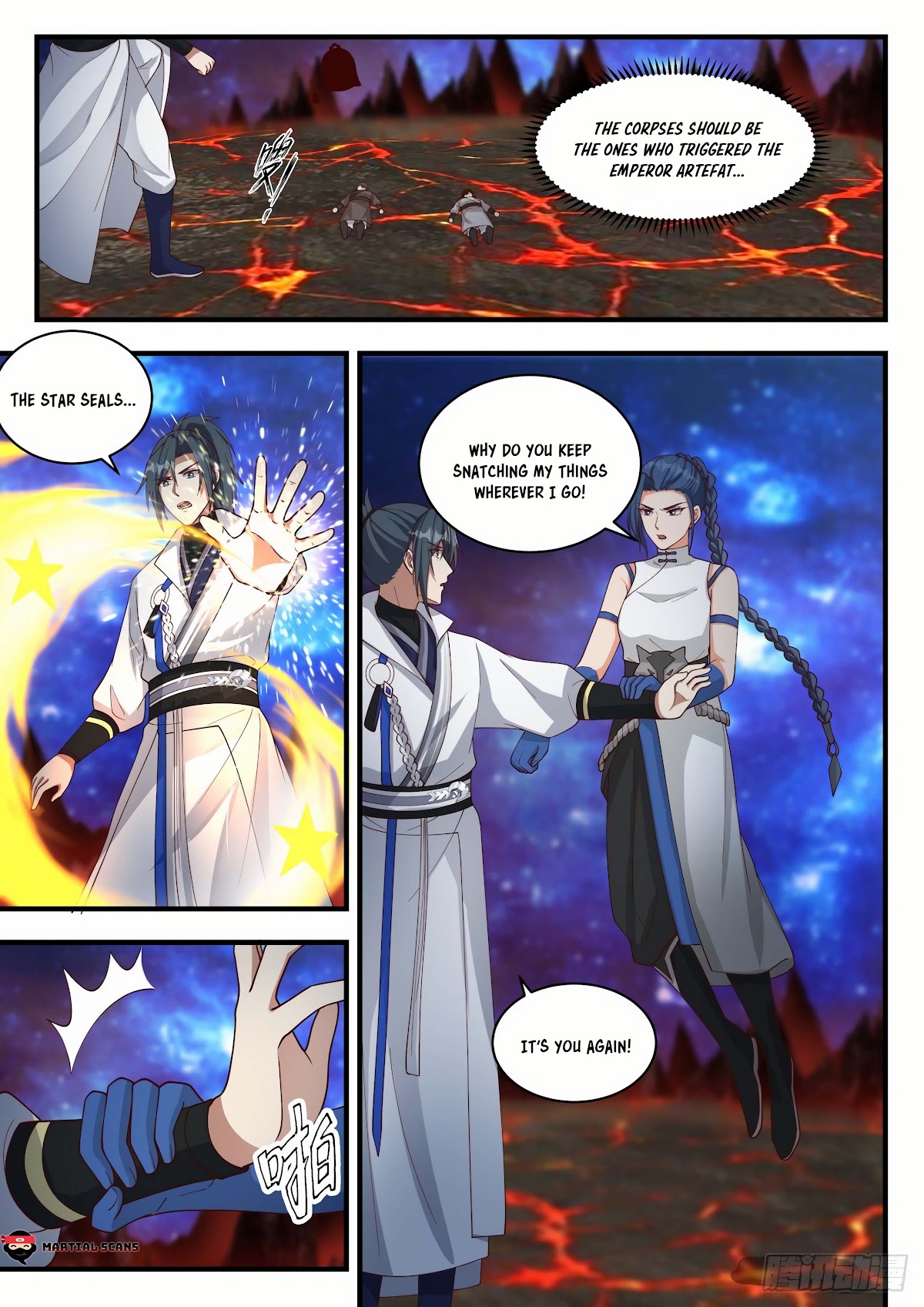 Martial Peak Chapter 1864 page 4 - Chapter 1864: Mountains and Rivers Bell