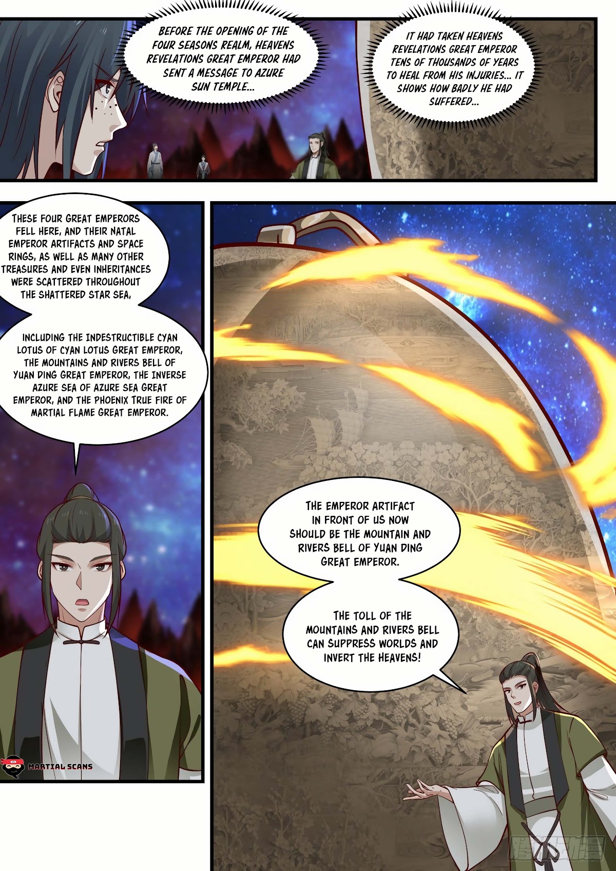 Martial Peak Chapter 1864 page 9 - Chapter 1864: Mountains and Rivers Bell
