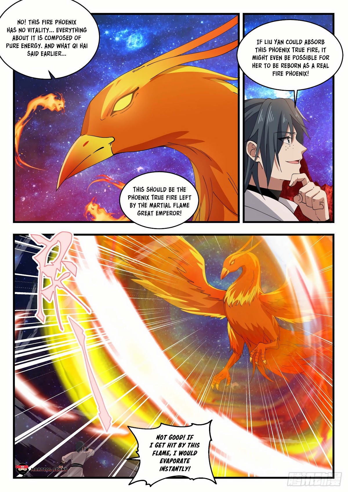Martial Peak Chapter 1865 page 4 - Chapter 1865: Phoenix True Fire