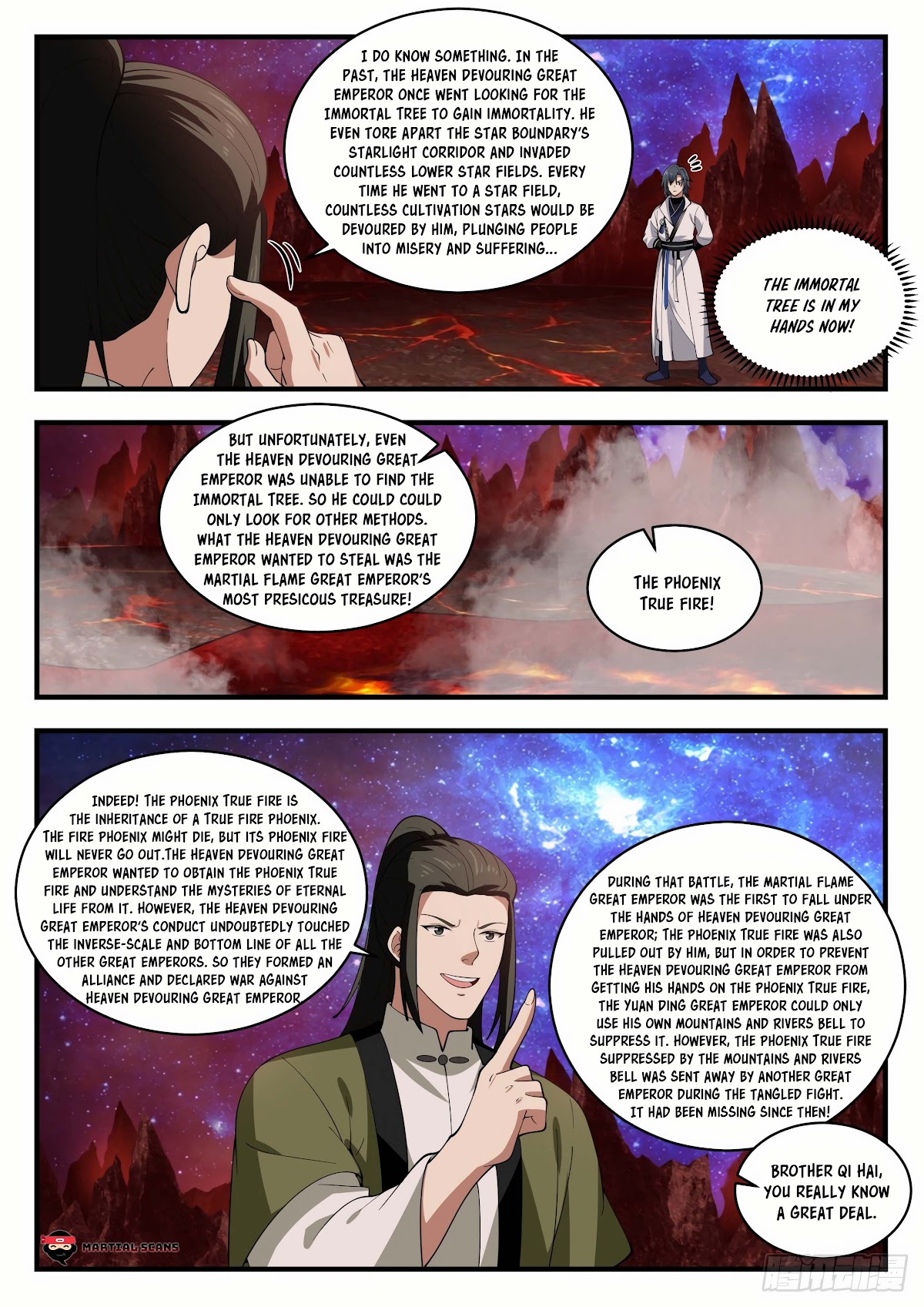 Martial Peak Chapter 1865 page 9 - Chapter 1865: Phoenix True Fire