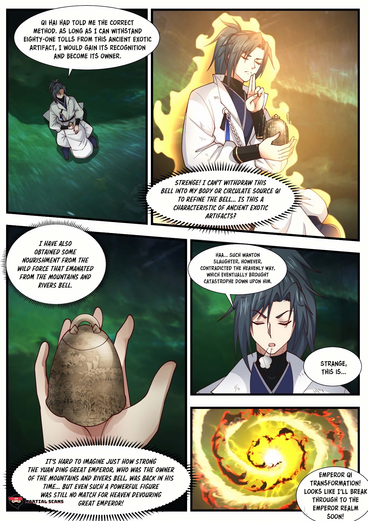 Martial Peak Chapter 1869 page 11 - Chapter 1869: Refining the Mountains and Rivers Bell