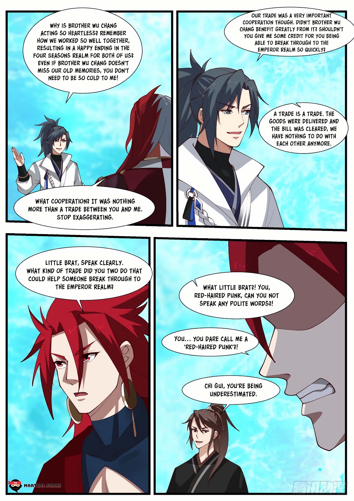 Martial Peak Chapter 1875 page 3 - Chapter 1875: Seeing Wu Meng Chuan again