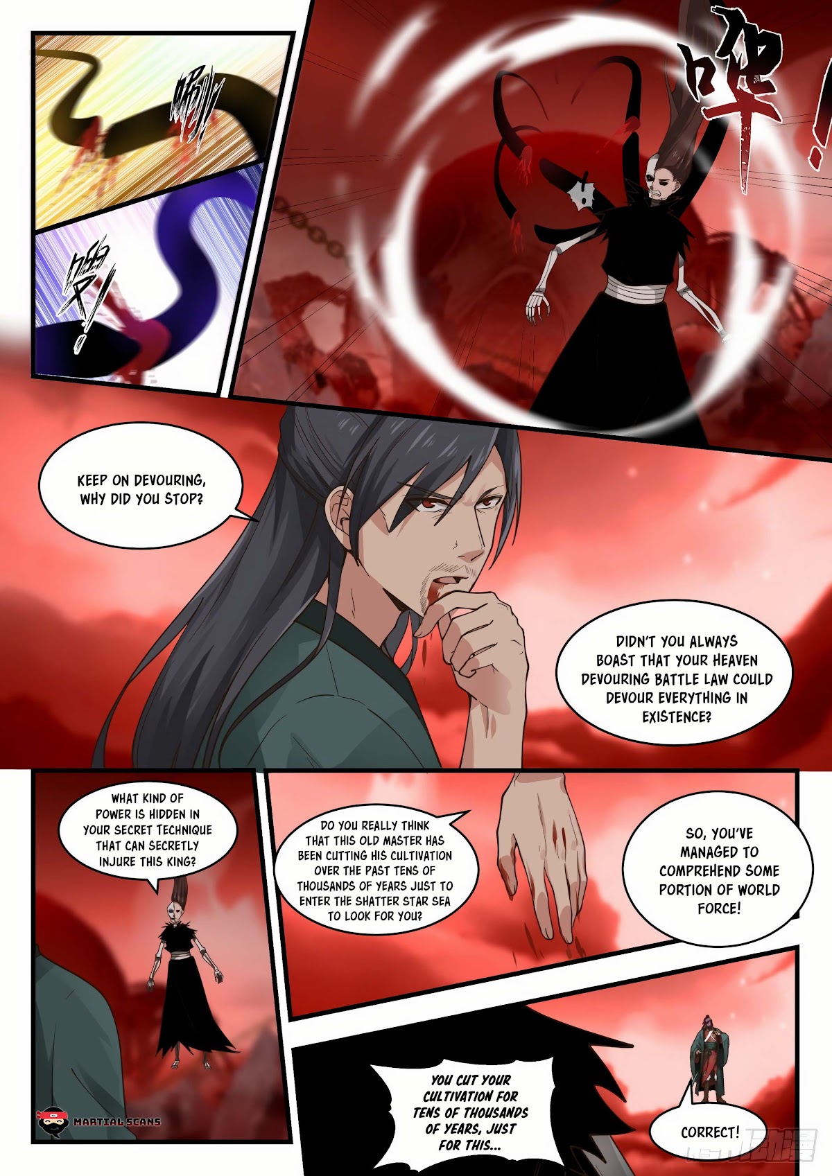 Martial Peak Chapter 1882 page 11 - Chapter 1882: Reunion of Bustling World and Heaven Devouring