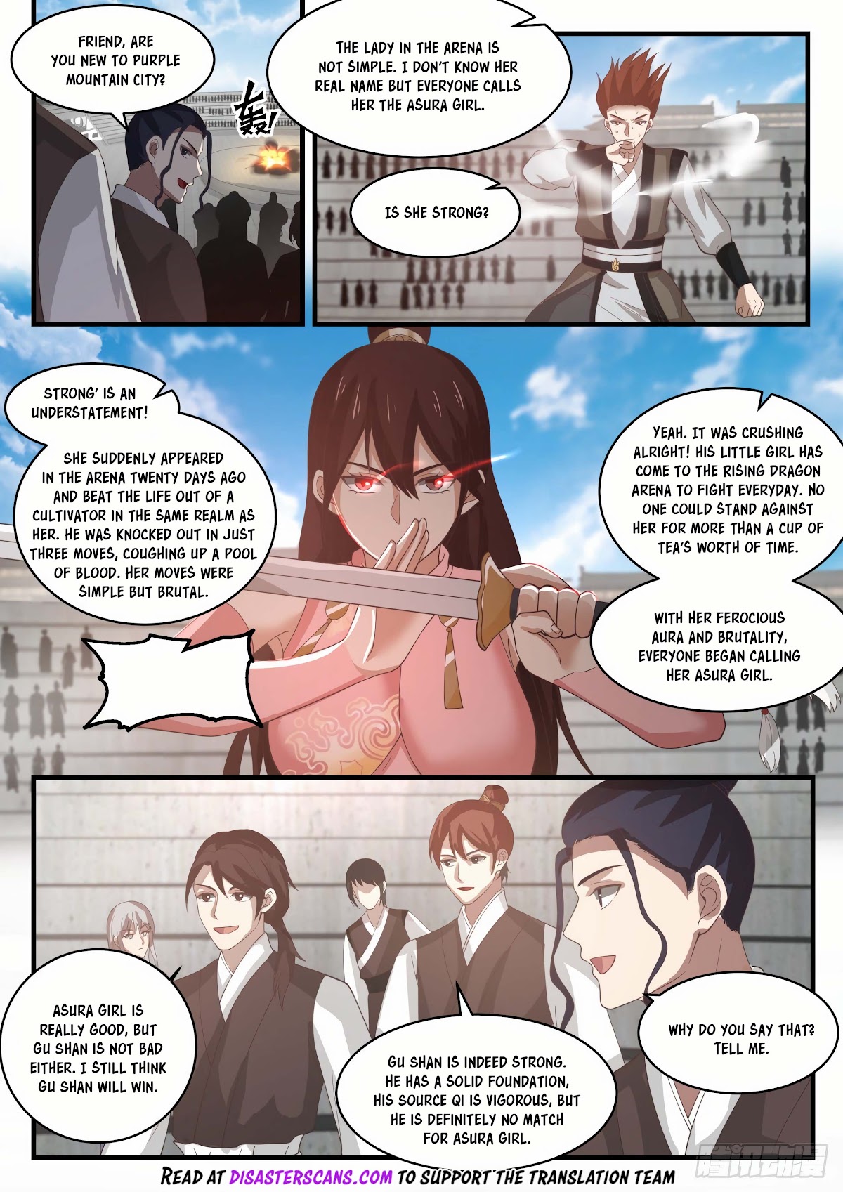 Martial Peak Chapter 1890 page 8 - Chapter 1890: Asura Girl
