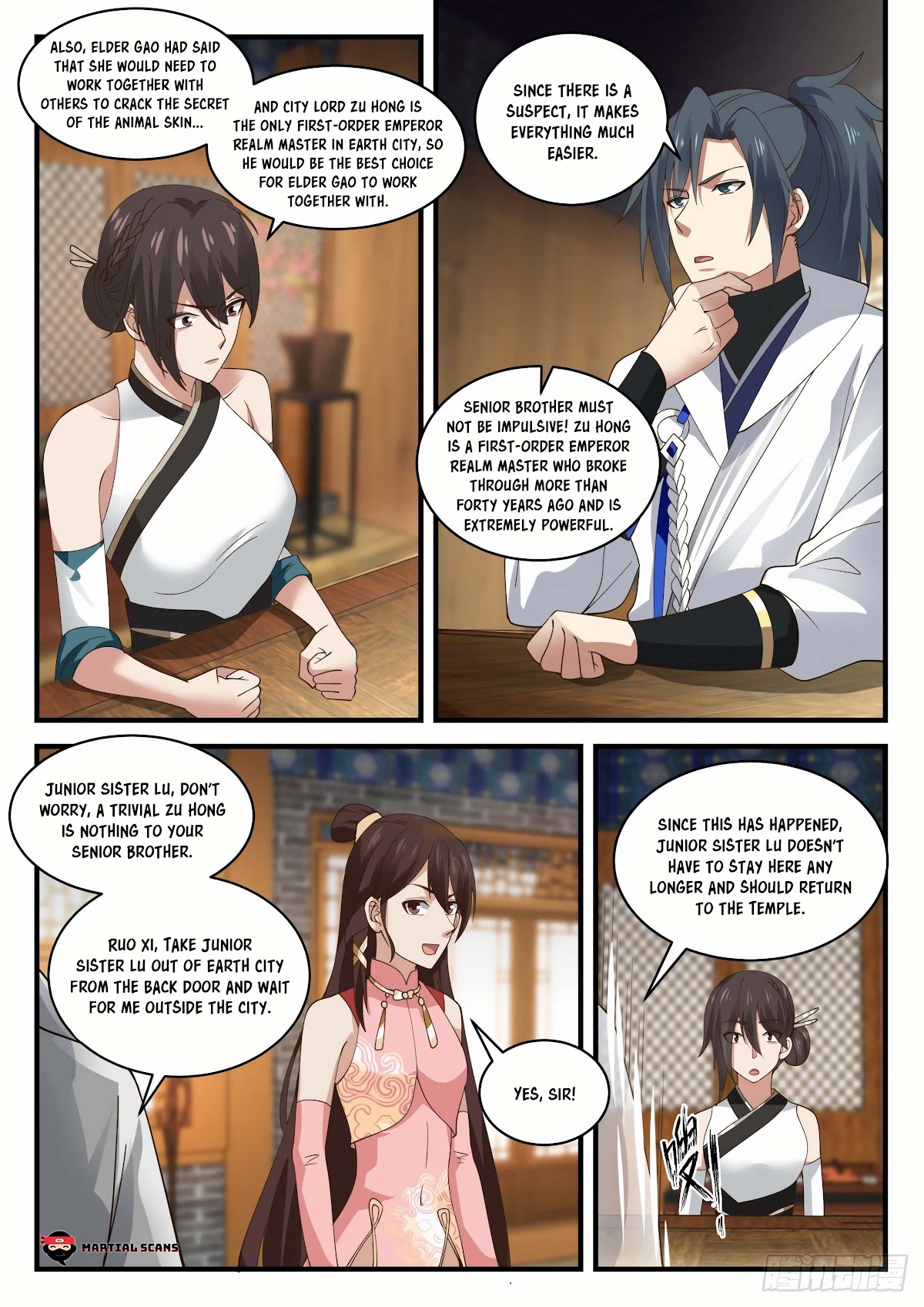 Martial Peak Chapter 1892 page 4 - Chapter 1892: Dragon Bone Wilderness
