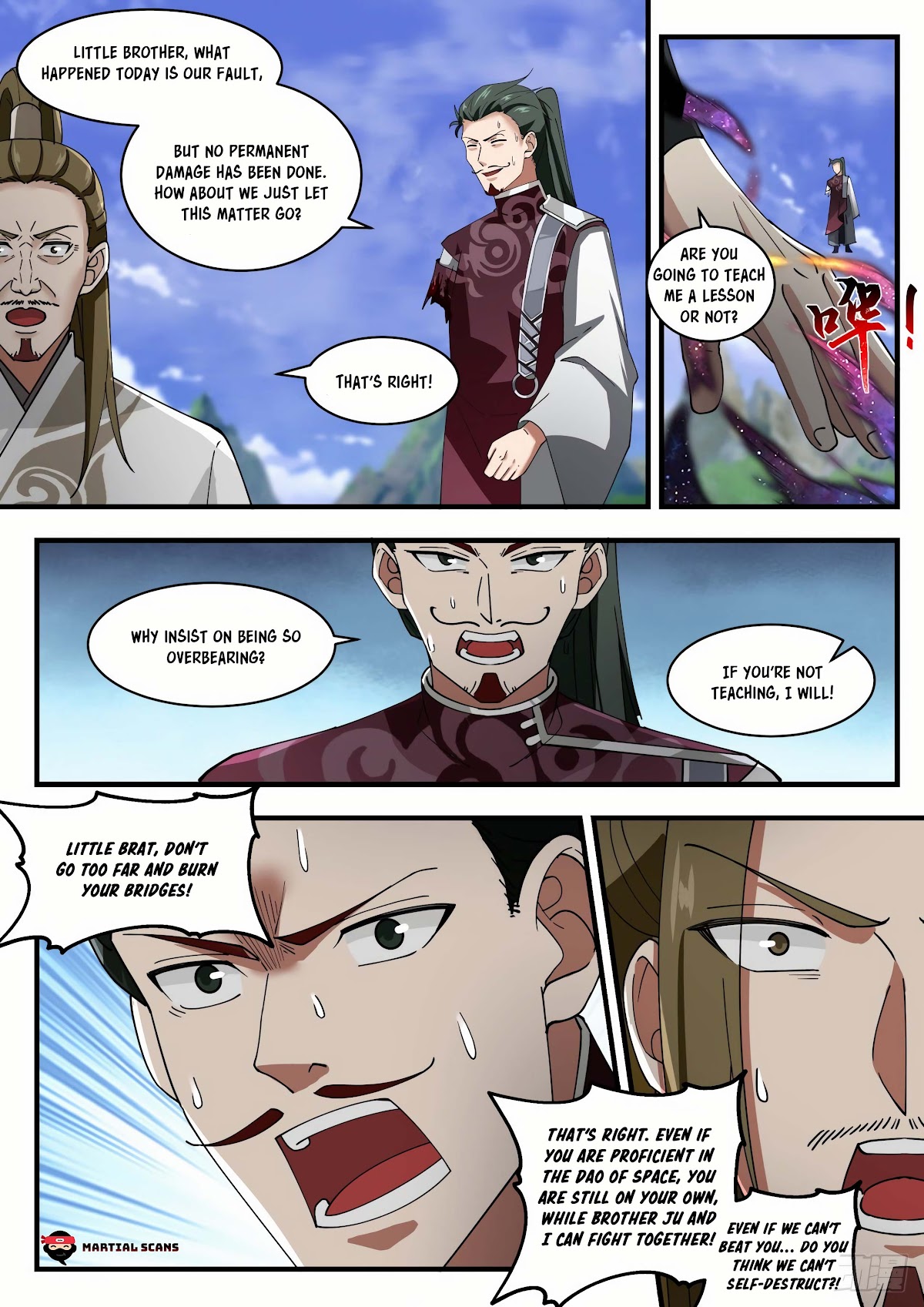Martial Peak Chapter 1894 page 10 - Chapter 1894: I will teach you how to show proper respect