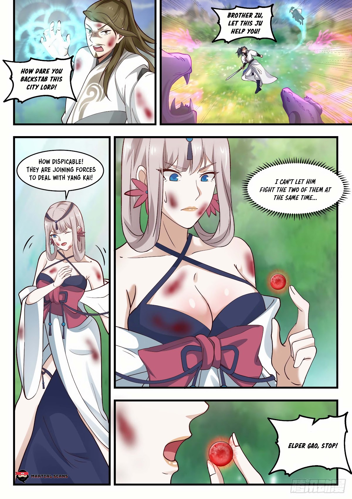Martial Peak Chapter 1894 page 4 - Chapter 1894: I will teach you how to show proper respect