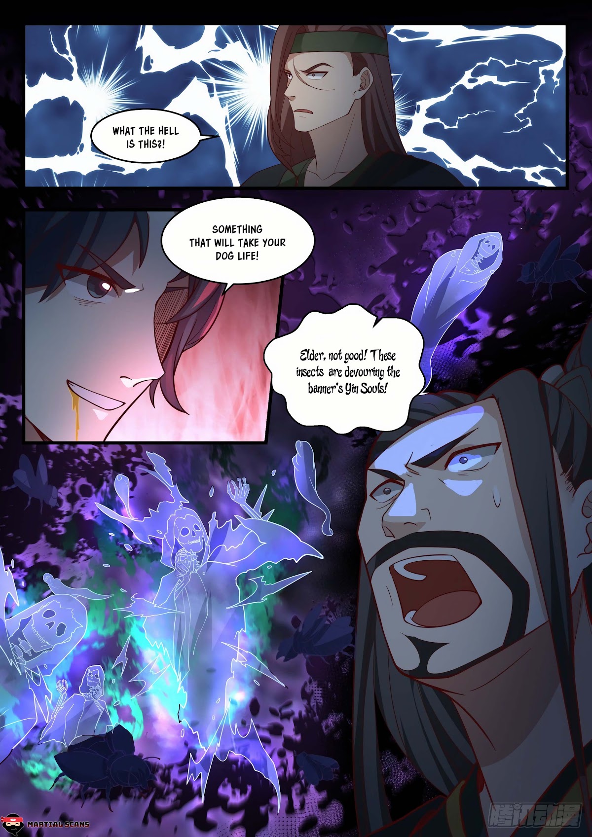 Martial Peak Chapter 1903 page 5 - Chapter 1903: Ten Thousand Ghosts Biting Backlash