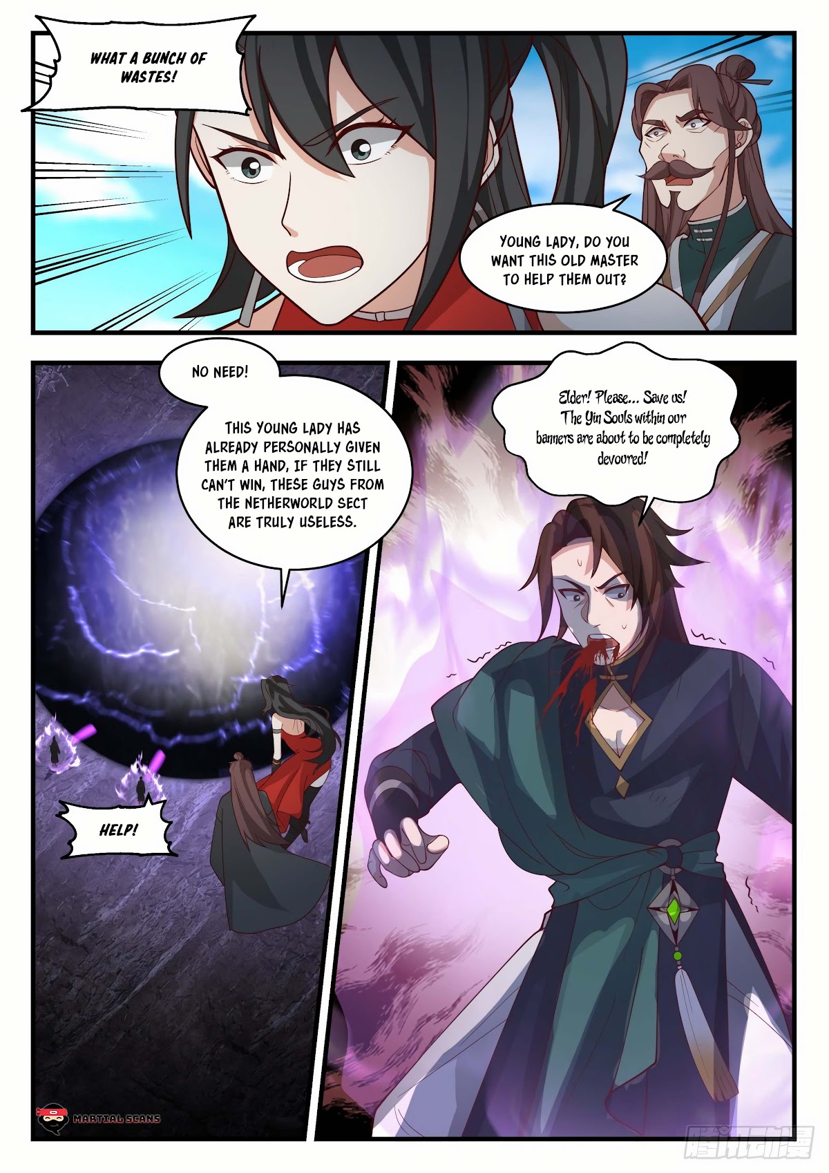 Martial Peak Chapter 1903 page 6 - Chapter 1903: Ten Thousand Ghosts Biting Backlash