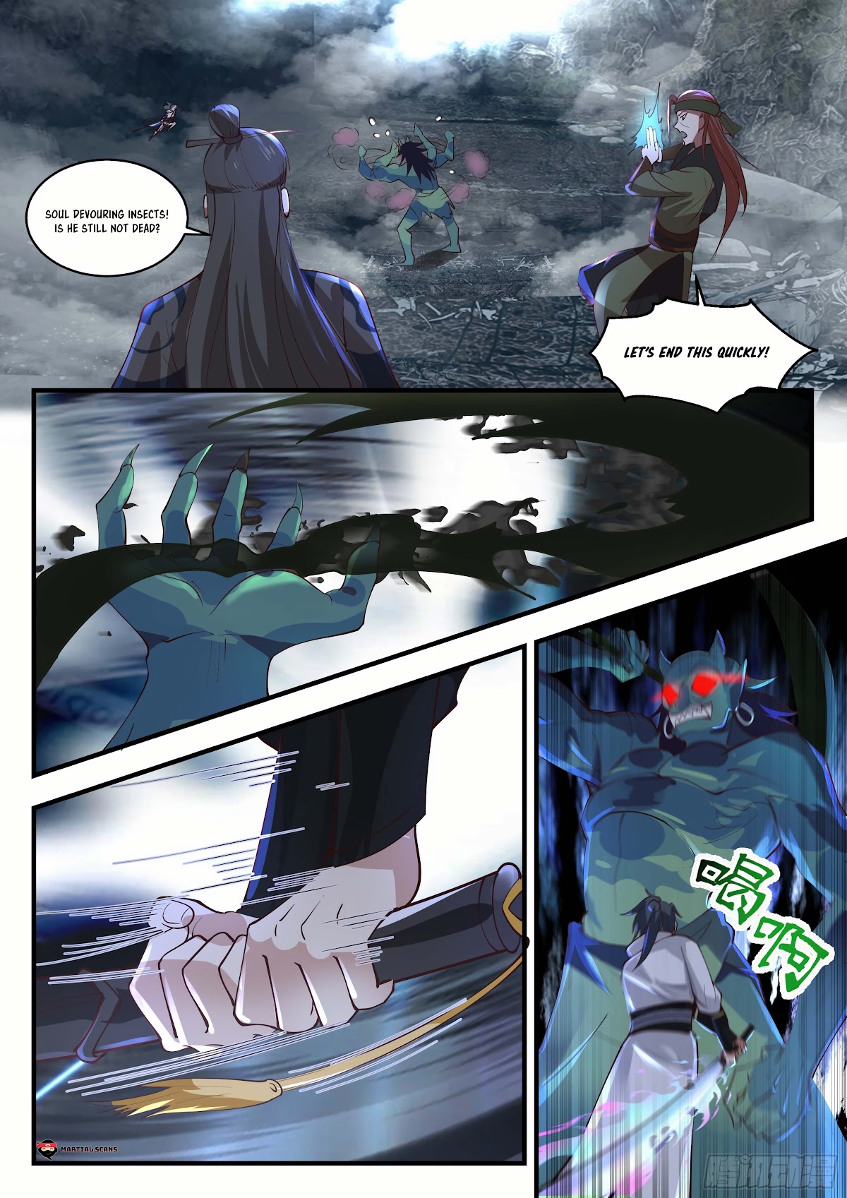 Martial Peak Chapter 1904 page 3 - Chapter 1904: I’ll be waiting for you on the road to the Yellow Springs