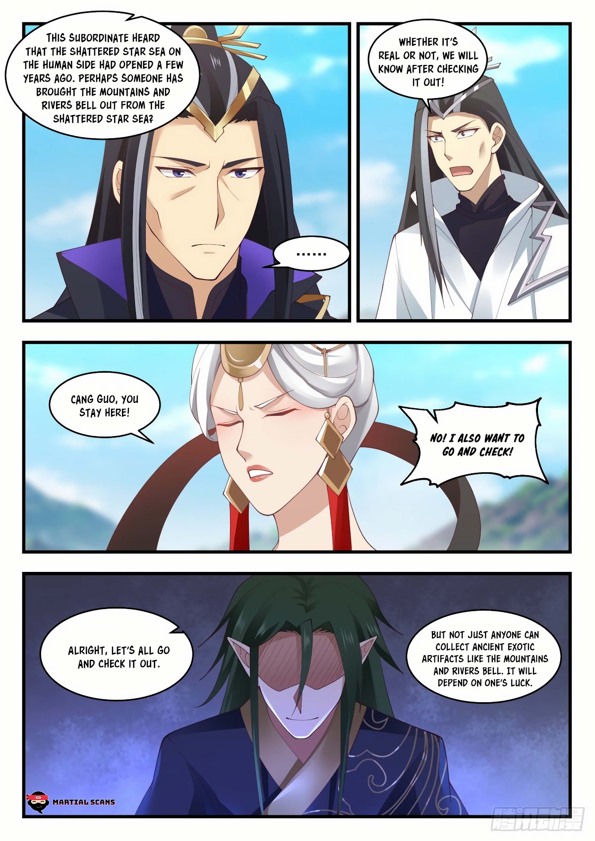 Martial Peak Chapter 1914 page 11 - Chapter 1914: Four Divine Spirits Gather