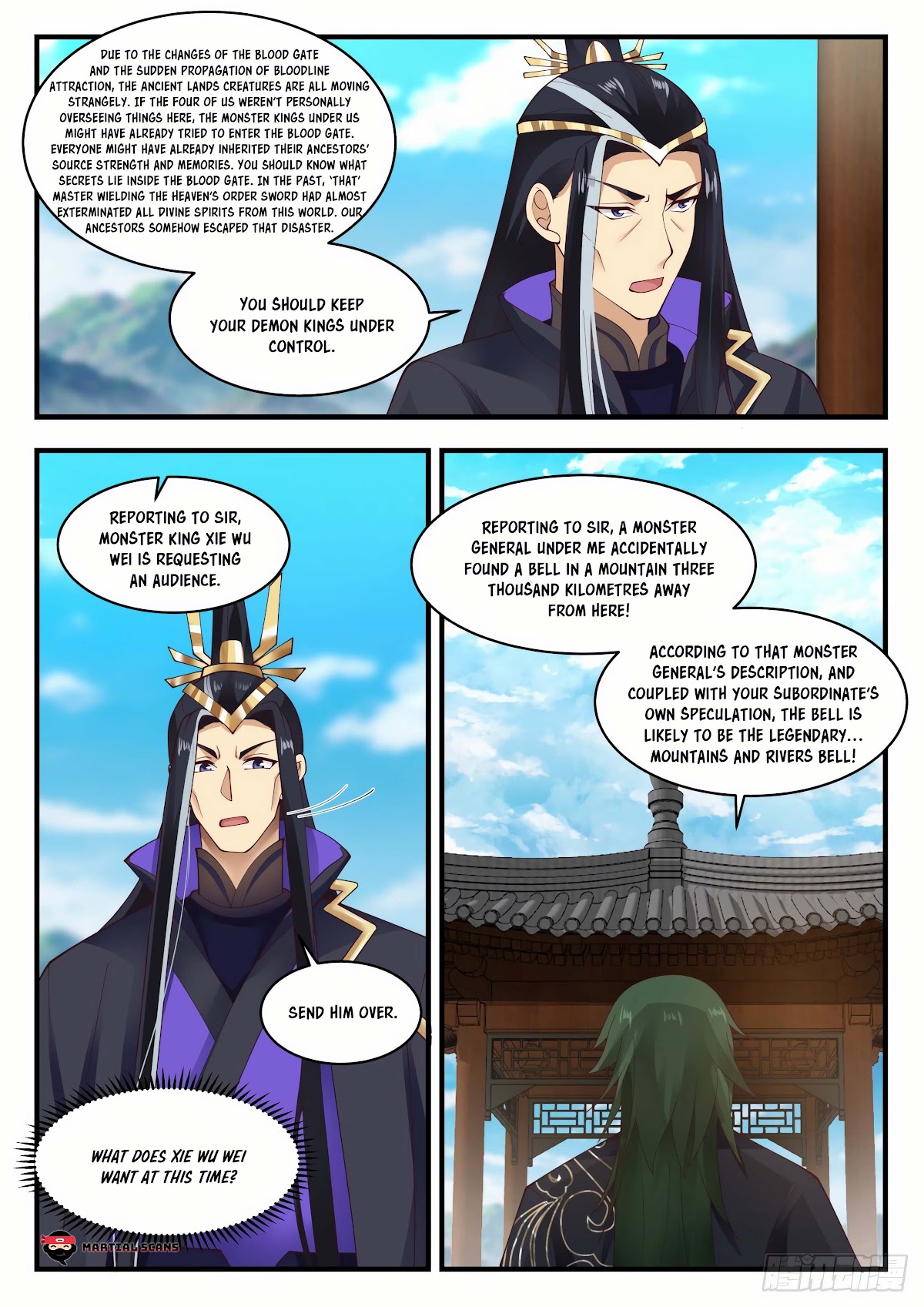 Martial Peak Chapter 1914 page 9 - Chapter 1914: Four Divine Spirits Gather