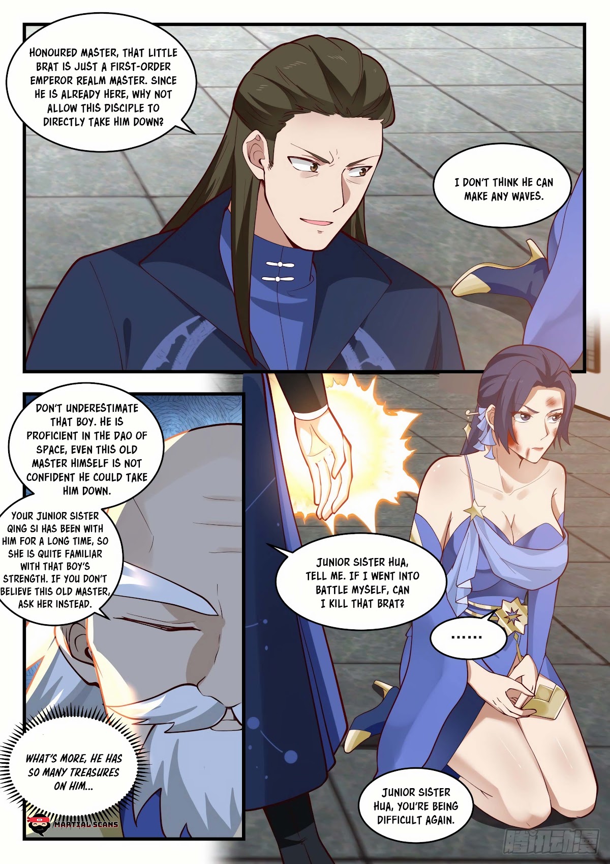 Martial Peak Chapter 1946 page 9 - Chapter 1946: The fish has taken the bait