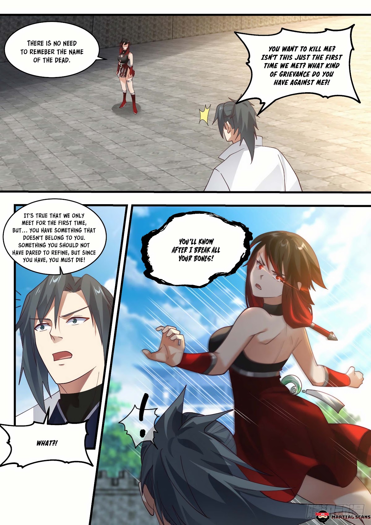 Martial Peak Chapter 1947 page 3 - Chapter 1947: An unyielding fighting spirit