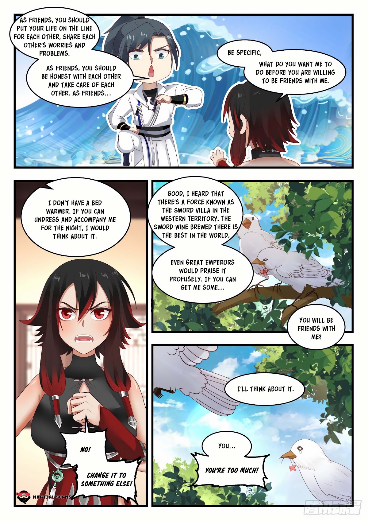 Martial Peak Chapter 1950 page 12 - Chapter 1950: Let's be friends