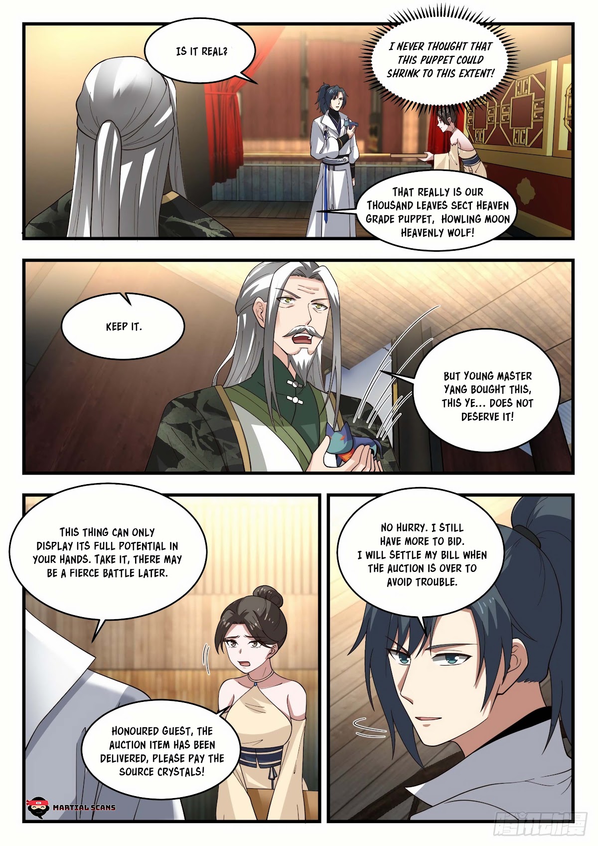 Martial Peak Chapter 1952 page 4 - Chapter 1952: Arrogant