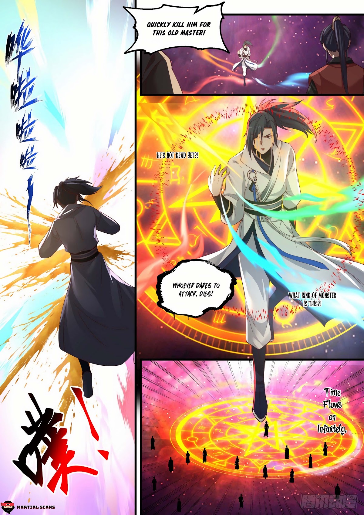 Martial Peak Chapter 1957 page 12 - Chapter 1957: Whoever dares to attack, dies!