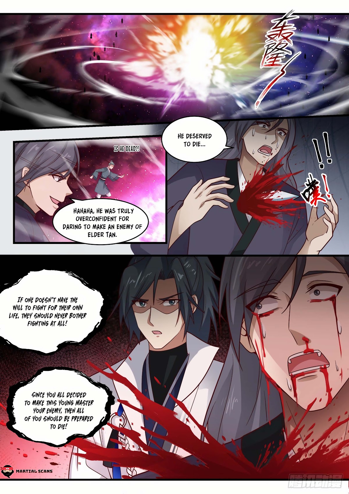 Martial Peak Chapter 1957 page 3 - Chapter 1957: Whoever dares to attack, dies!