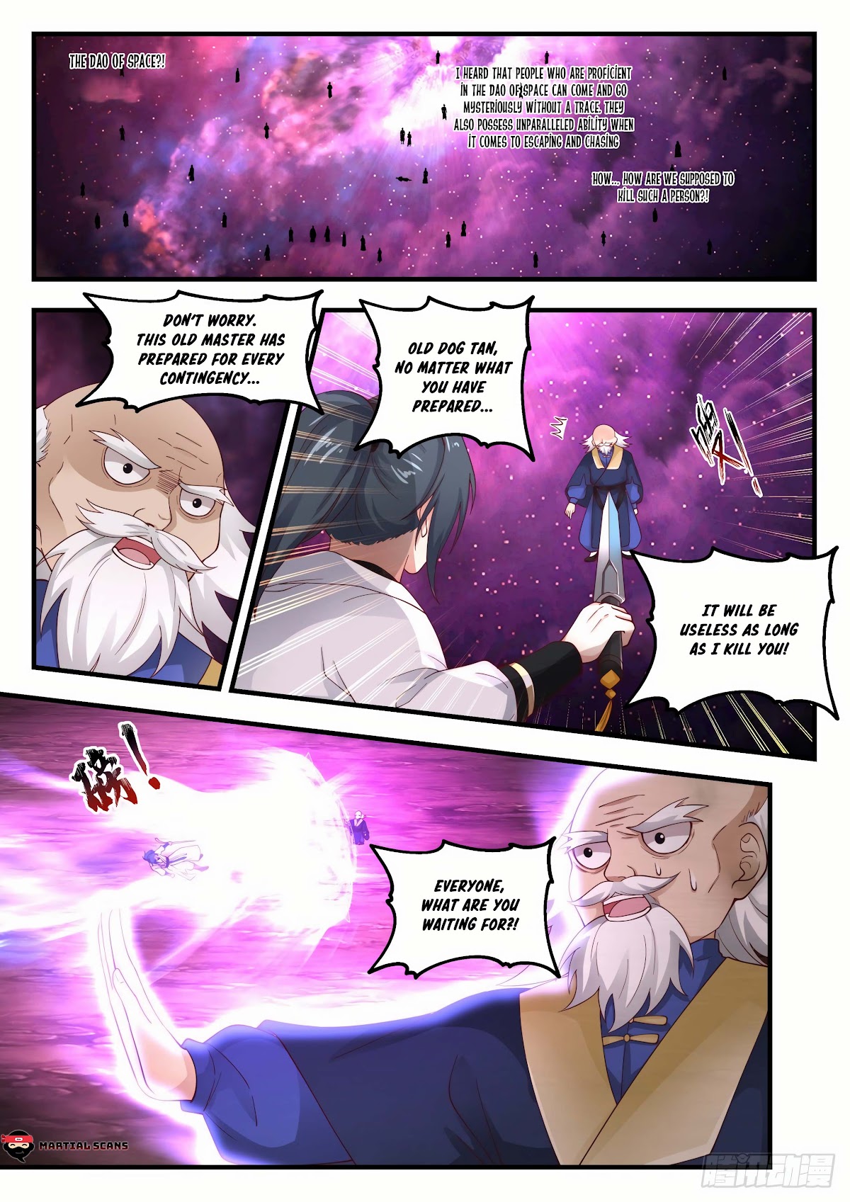 Martial Peak Chapter 1957 page 4 - Chapter 1957: Whoever dares to attack, dies!
