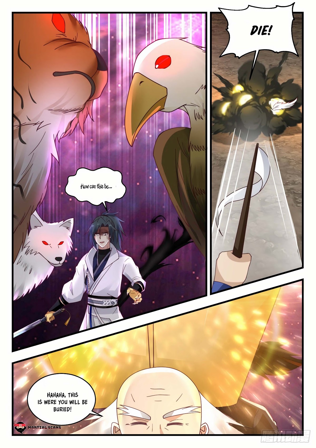Martial Peak Chapter 1959 page 11 - Chapter 1959: The Golden Armour Heavenly Book