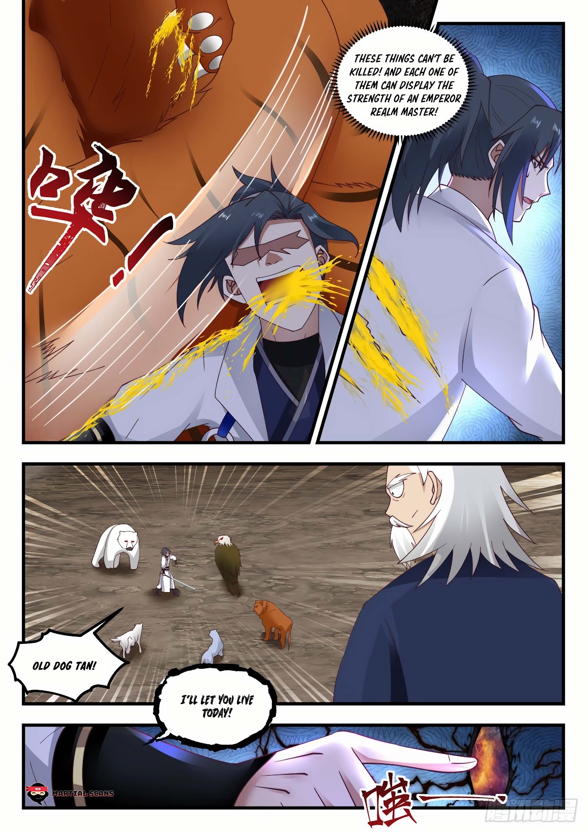 Martial Peak Chapter 1959 page 9 - Chapter 1959: The Golden Armour Heavenly Book