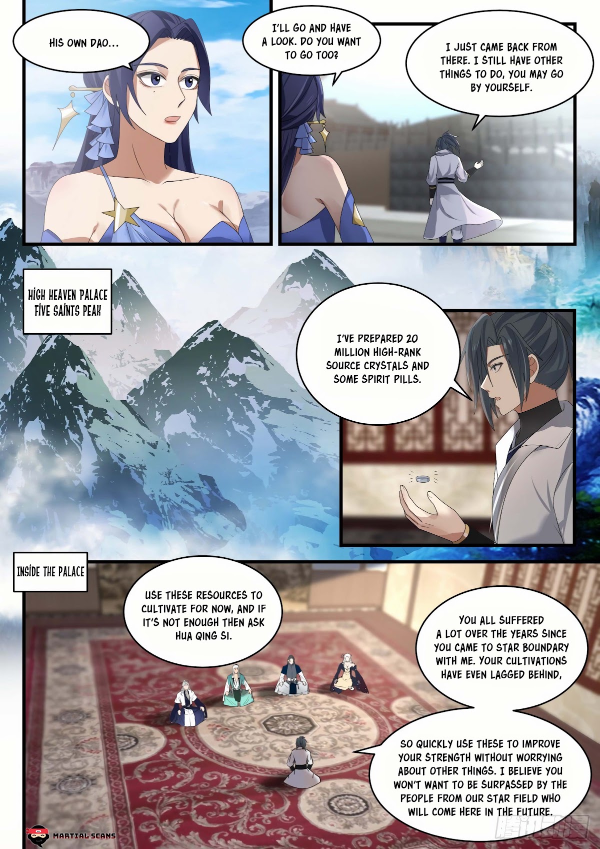 Martial Peak Chapter 1967 page 5 - Chapter 1967: Medicine Pill Valley Envoy