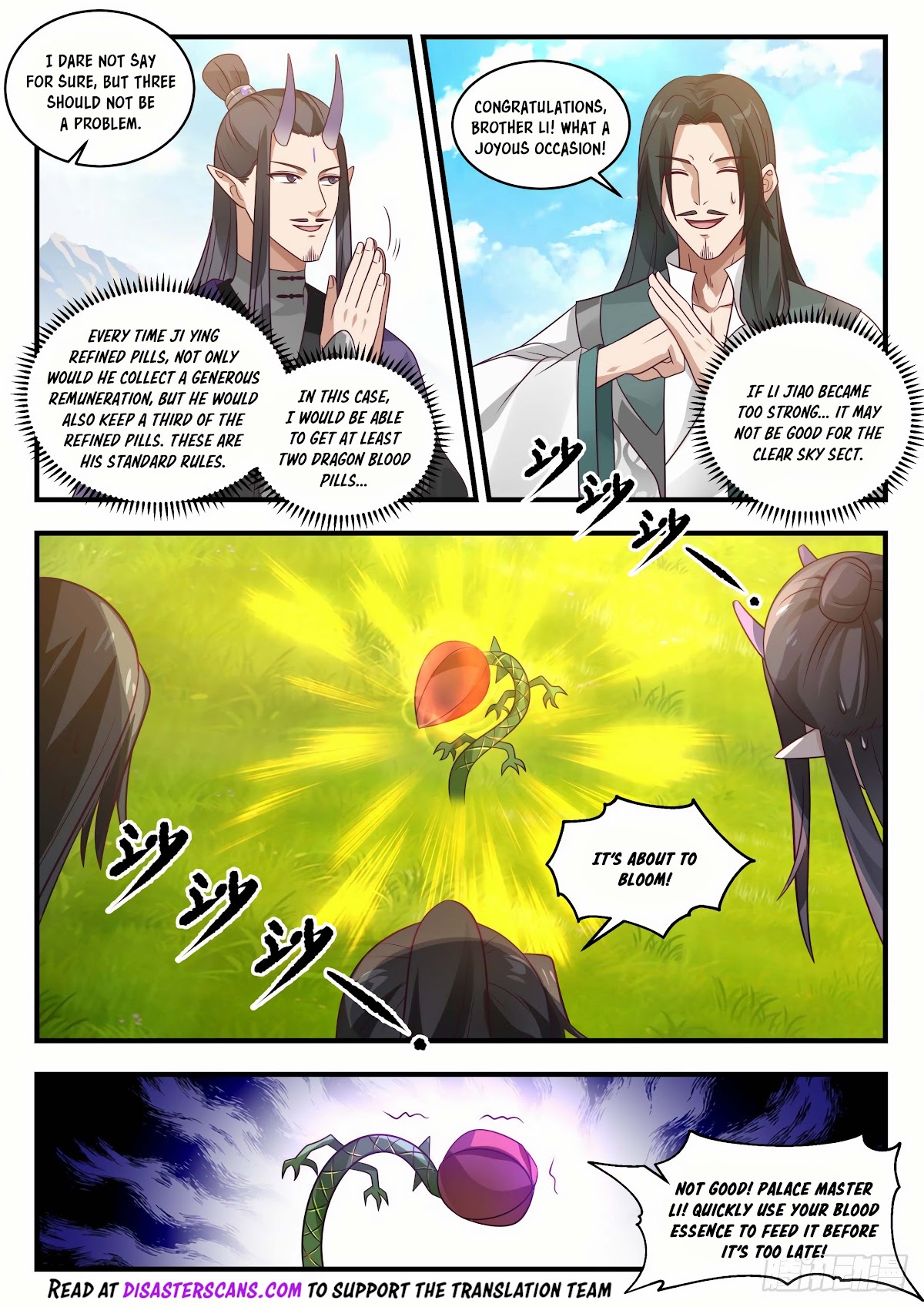Martial Peak Chapter 1970 page 8 - Chapter 1970: Dragon Blood Flower