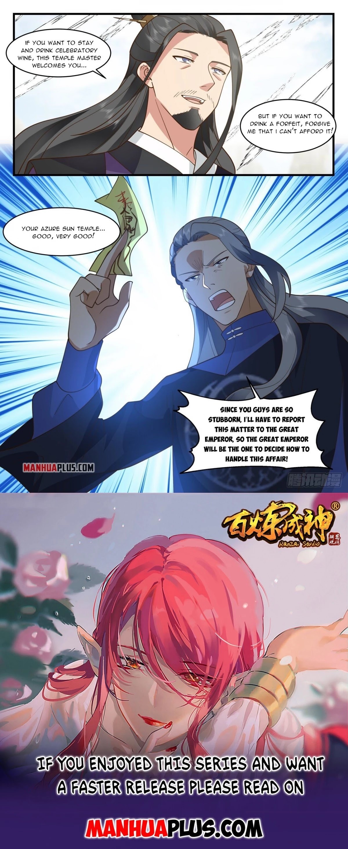 Martial Peak Chapter 1983 page 12 - Chapter 1983: How dare you touch my Azure Sun Temple's people?
