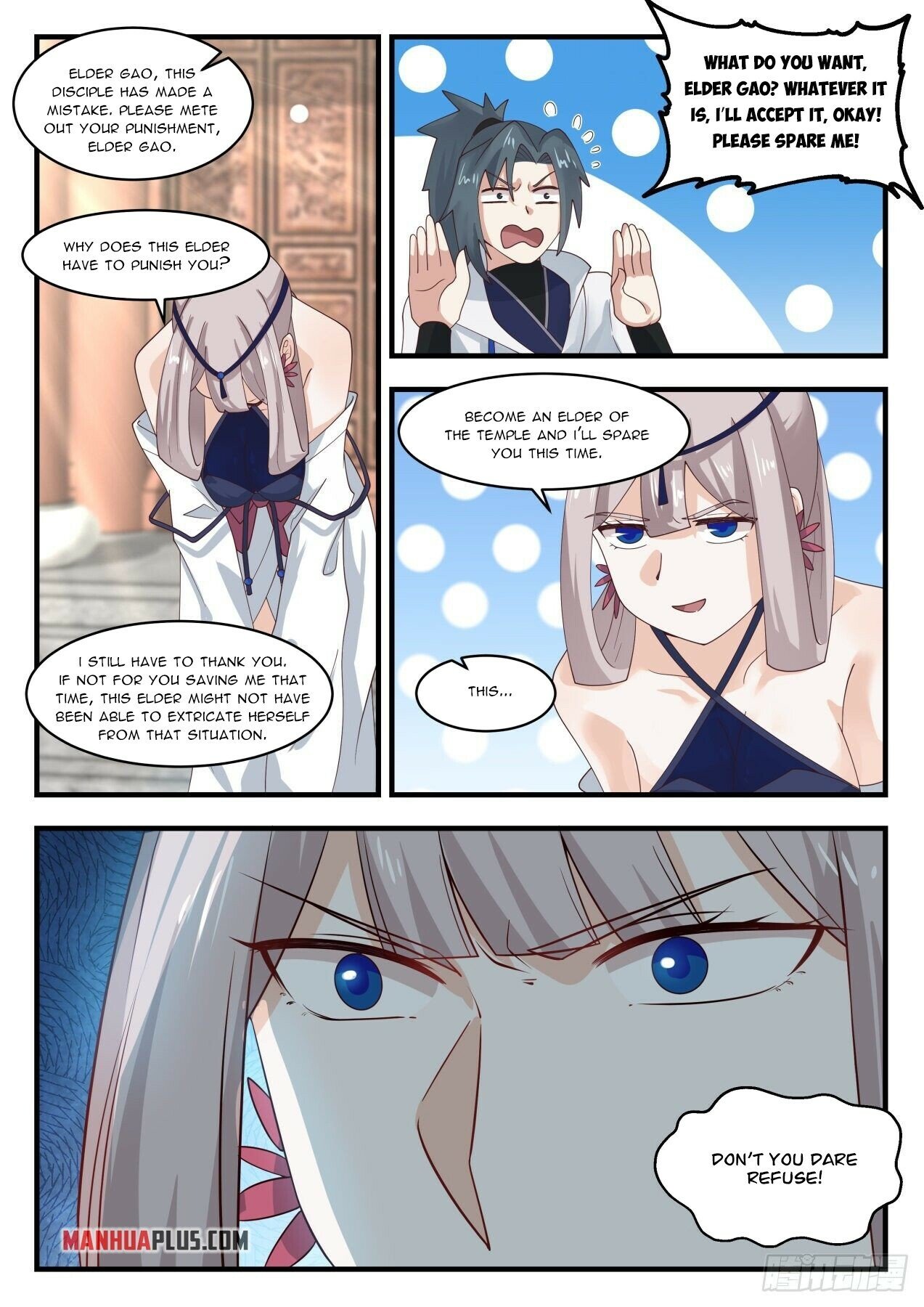 Martial Peak Chapter 1983 page 3 - Chapter 1983: How dare you touch my Azure Sun Temple's people?