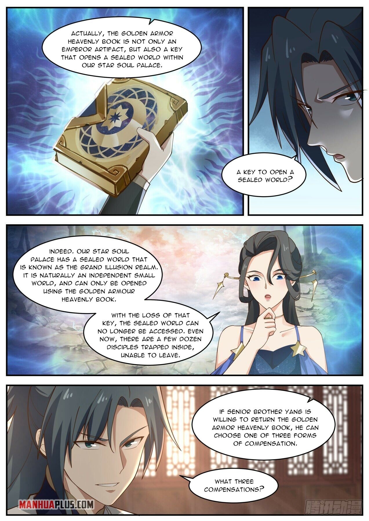 Martial Peak Chapter 1985 page 4 - Chapter 1985: Three compensations