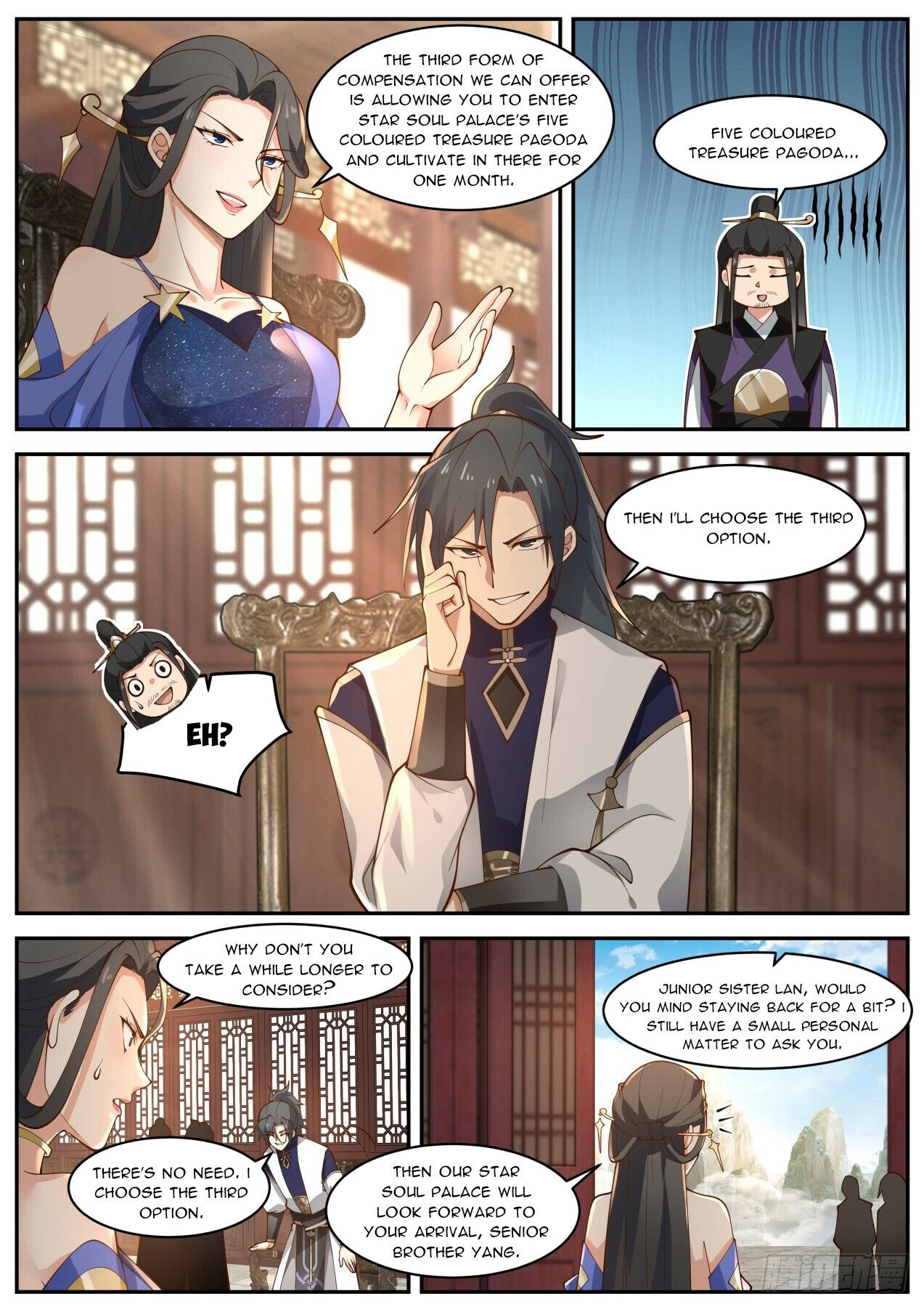 Martial Peak Chapter 1985 page 6 - Chapter 1985: Three compensations