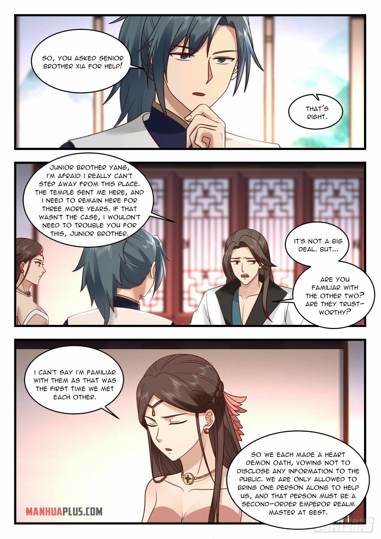 Martial Peak Chapter 1991 page 2 - Chapter 1991: Nine Stars Rose Above the Moon
