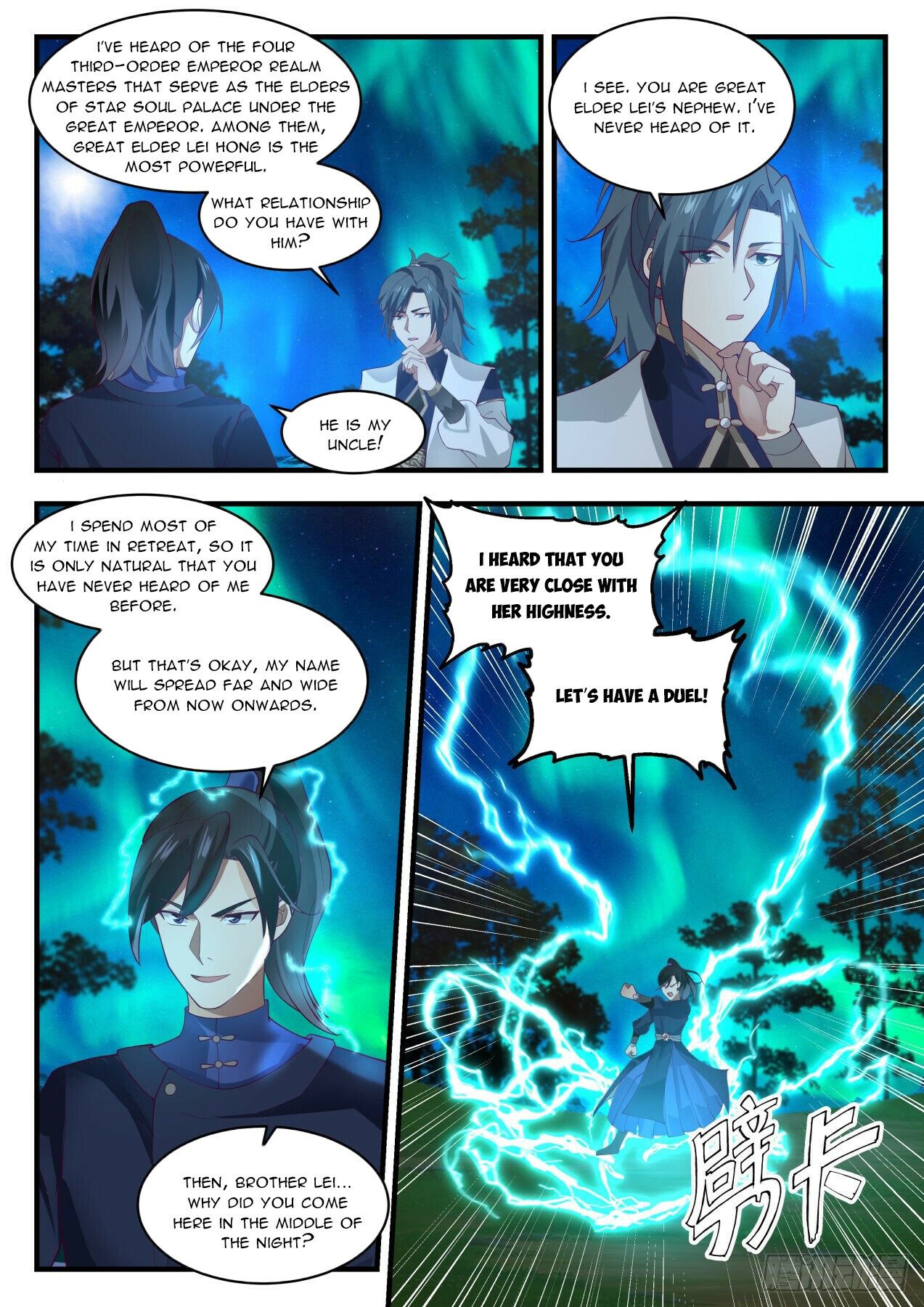 Martial Peak Chapter 1991 page 8 - Chapter 1991: Nine Stars Rose Above the Moon