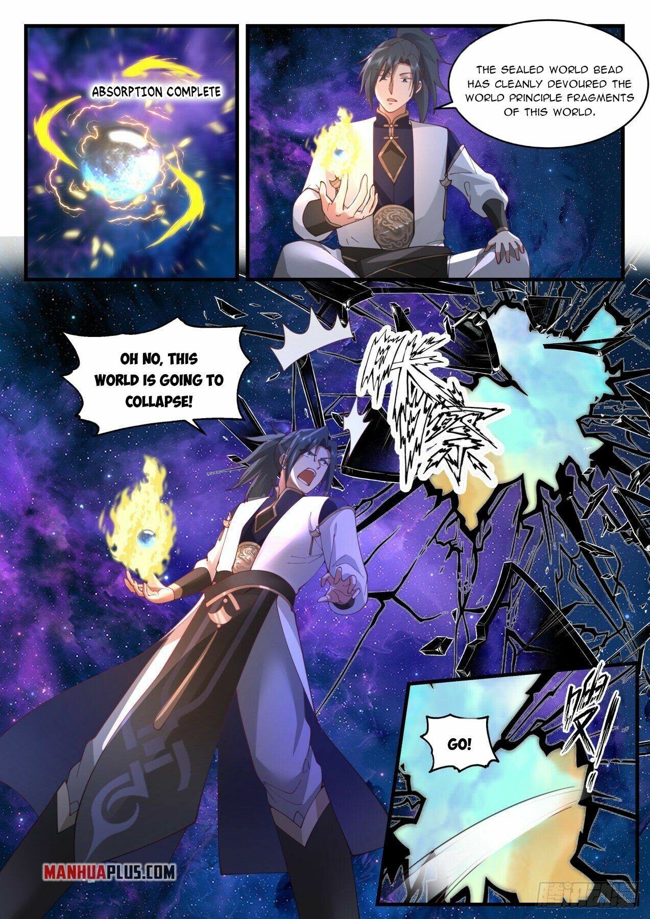 Martial Peak Chapter 1993 page 2 - Chapter 1993: Golden Sword