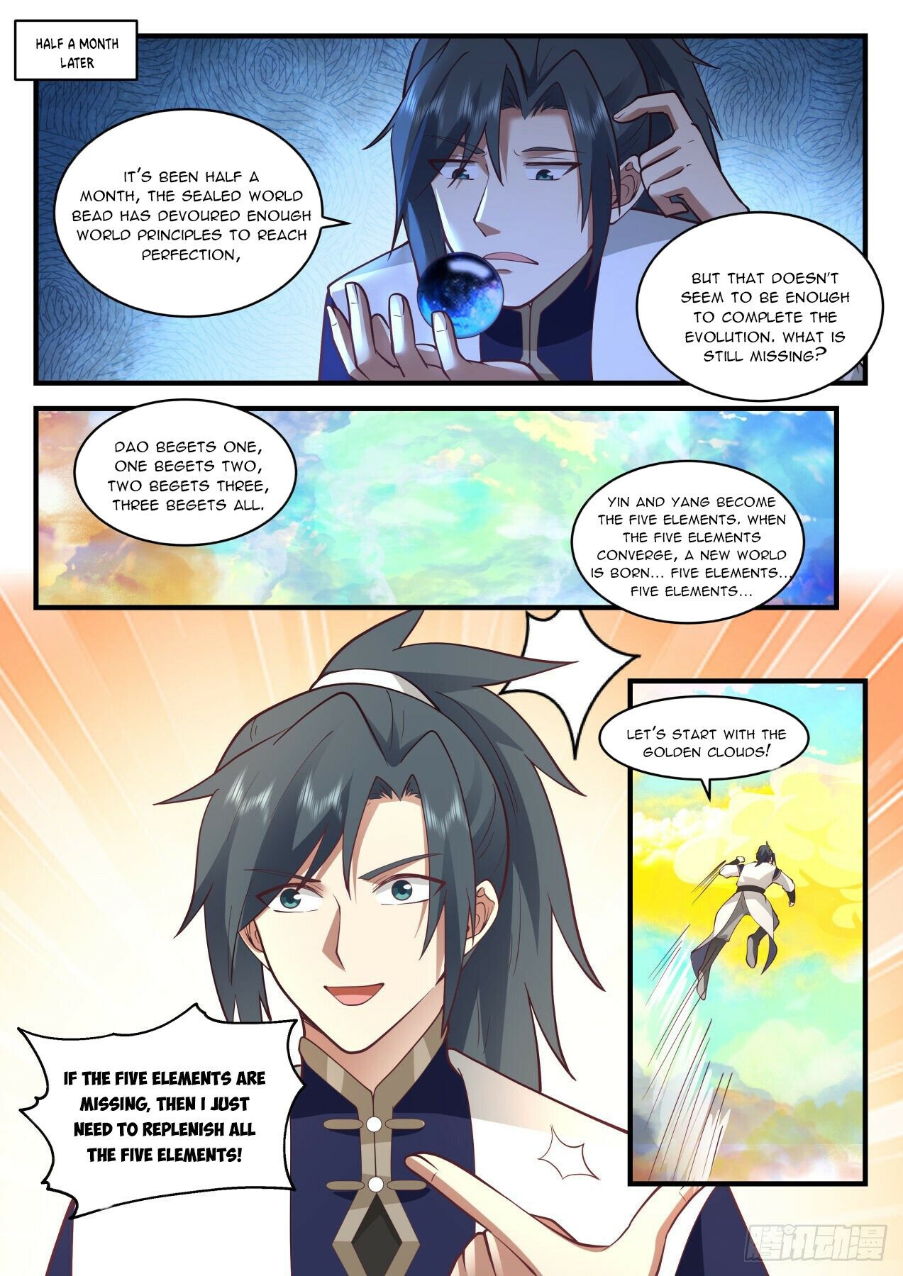 Martial Peak Chapter 1993 page 6 - Chapter 1993: Golden Sword