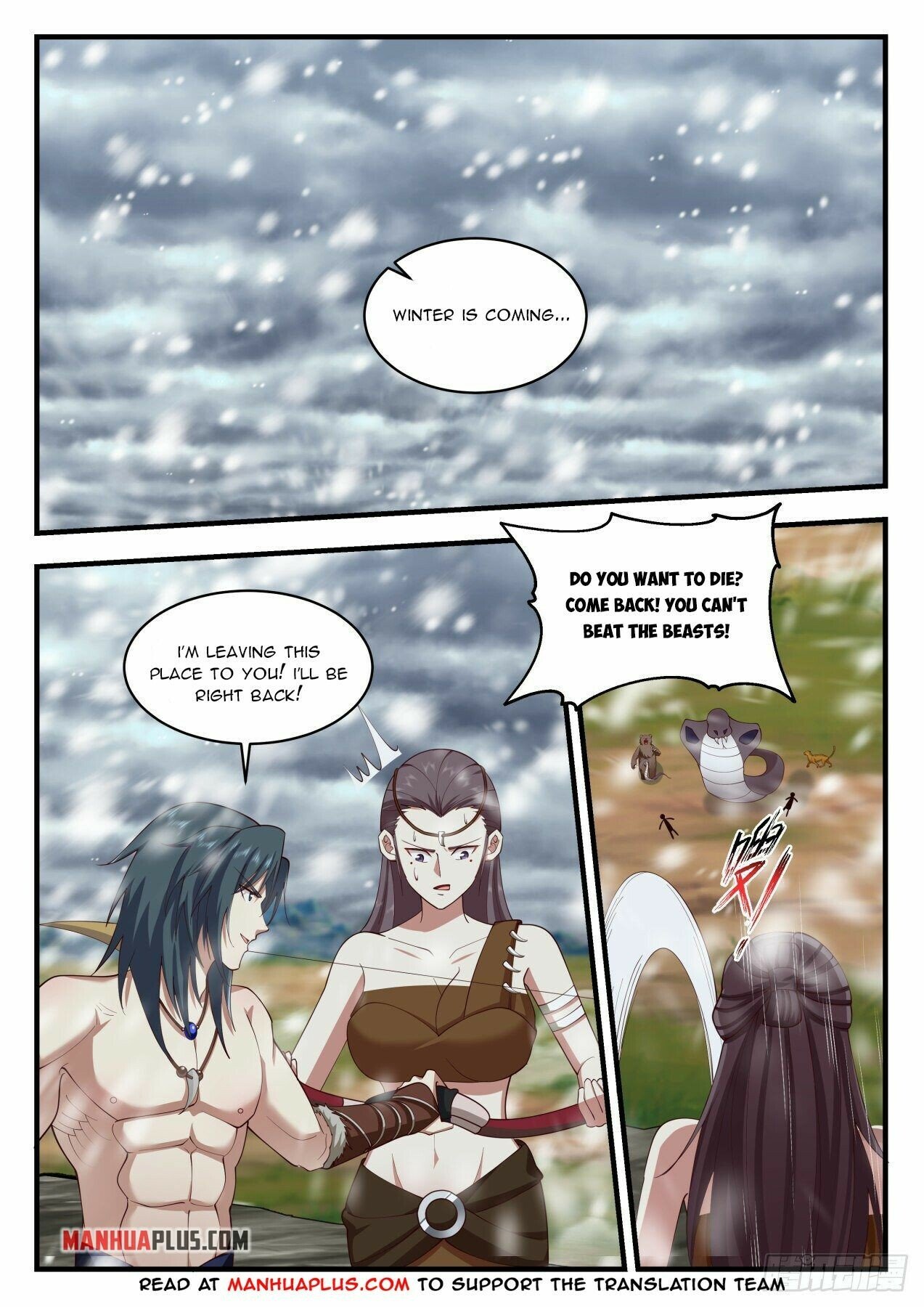 Martial Peak Chapter 1997 page 4 - Chapter 1997: Ah Niu, good bull