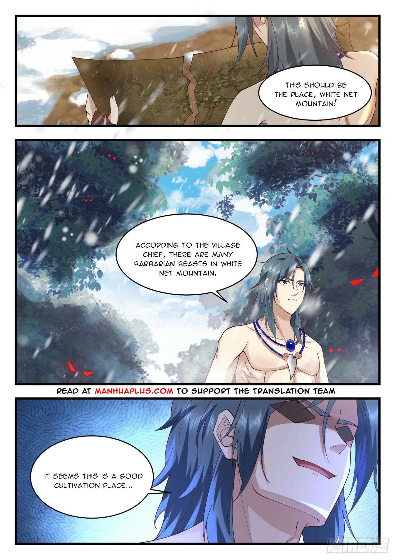 Martial Peak Chapter 2001 page 11 - Chapter 2001: White Net Mountain