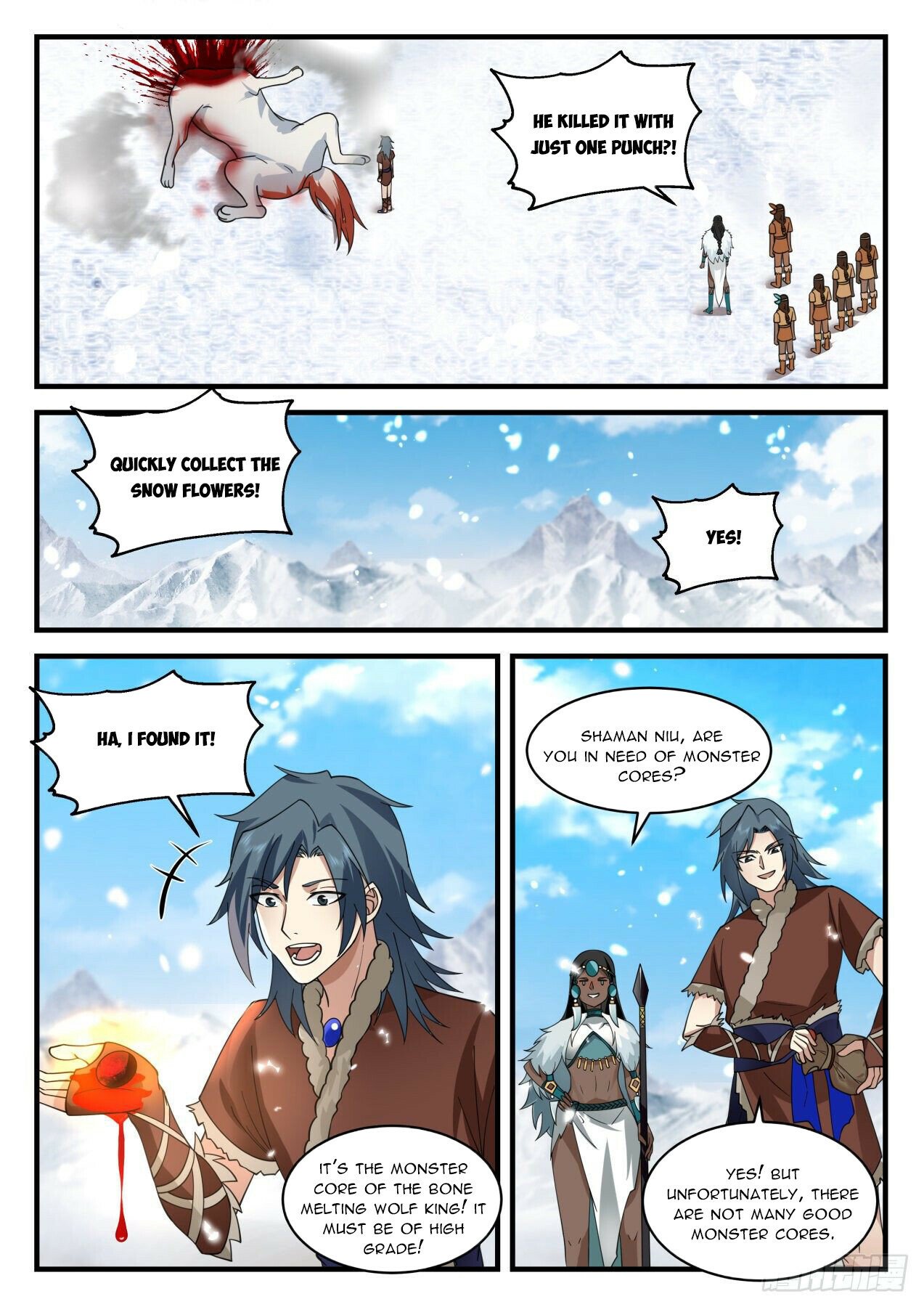 Martial Peak Chapter 2002 page 11 - Chapter 2002: Bone Melting Wolf