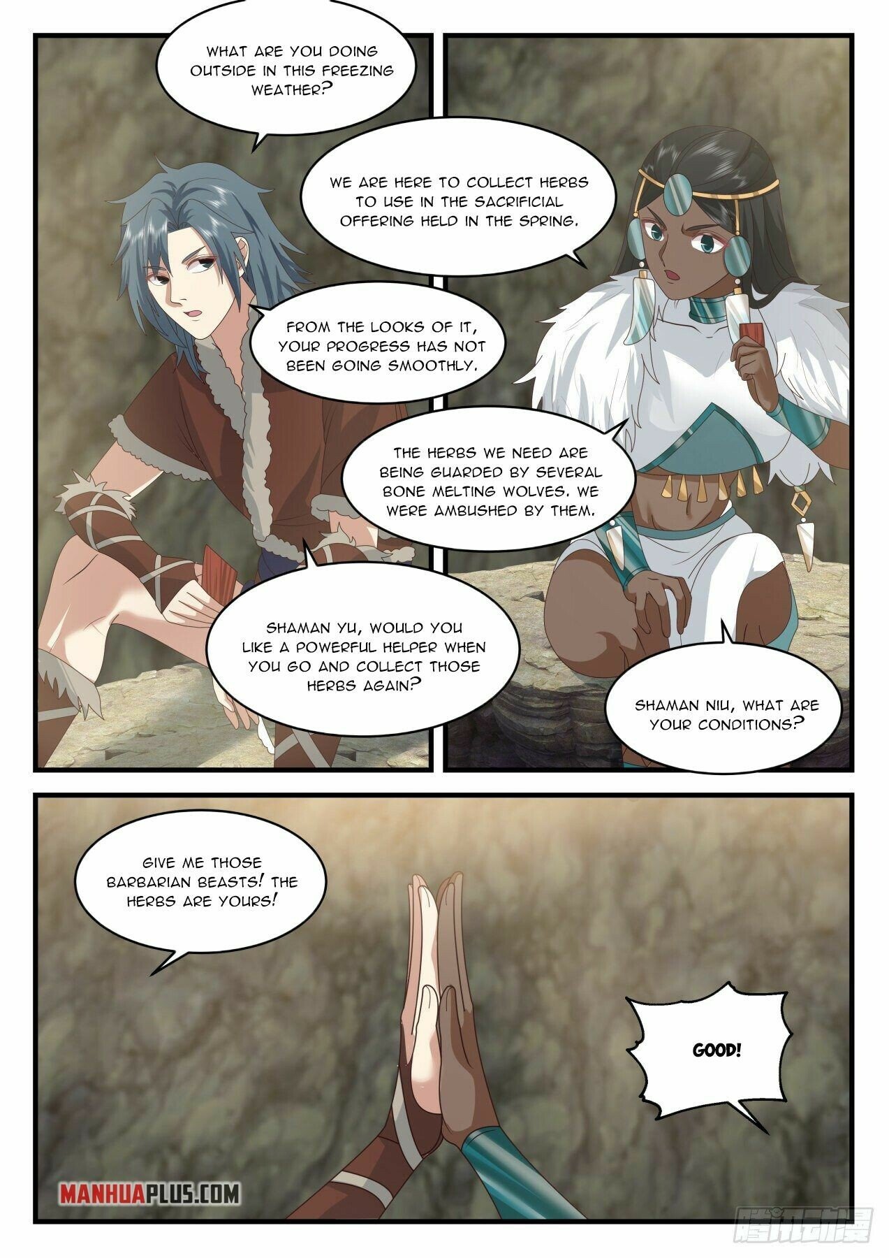 Martial Peak Chapter 2002 page 6 - Chapter 2002: Bone Melting Wolf