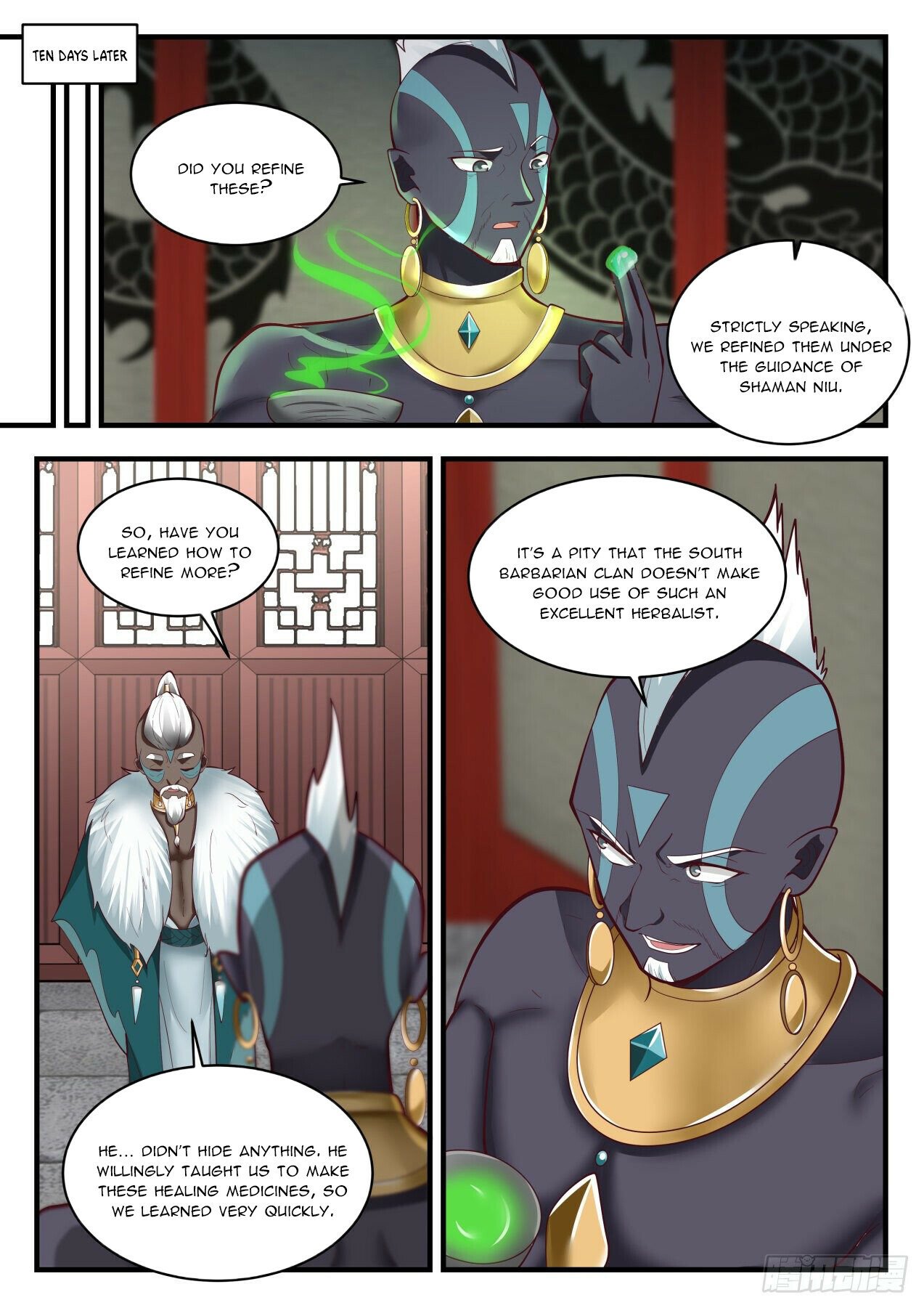 Martial Peak Chapter 2005 page 4 - Chapter 2005: Stay and become mine