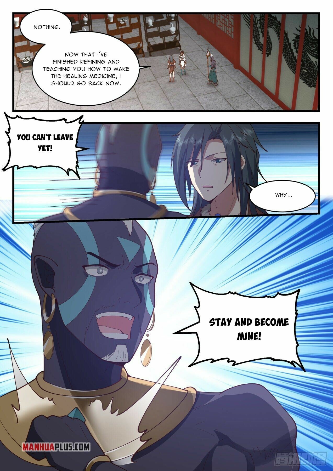 Martial Peak Chapter 2005 page 9 - Chapter 2005: Stay and become mine