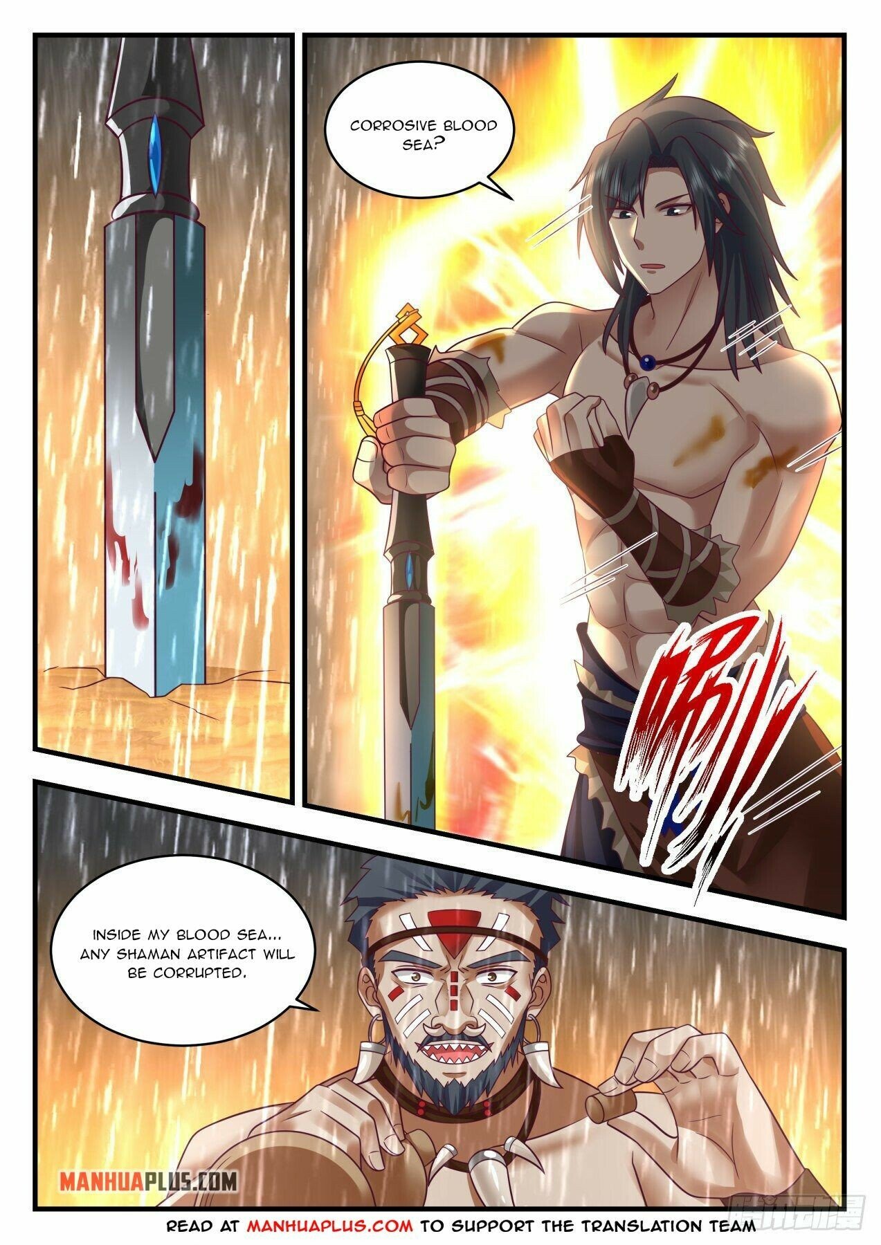 Martial Peak Chapter 2008 page 10 - Chapter 2008: I'm good at Shaman Spells too