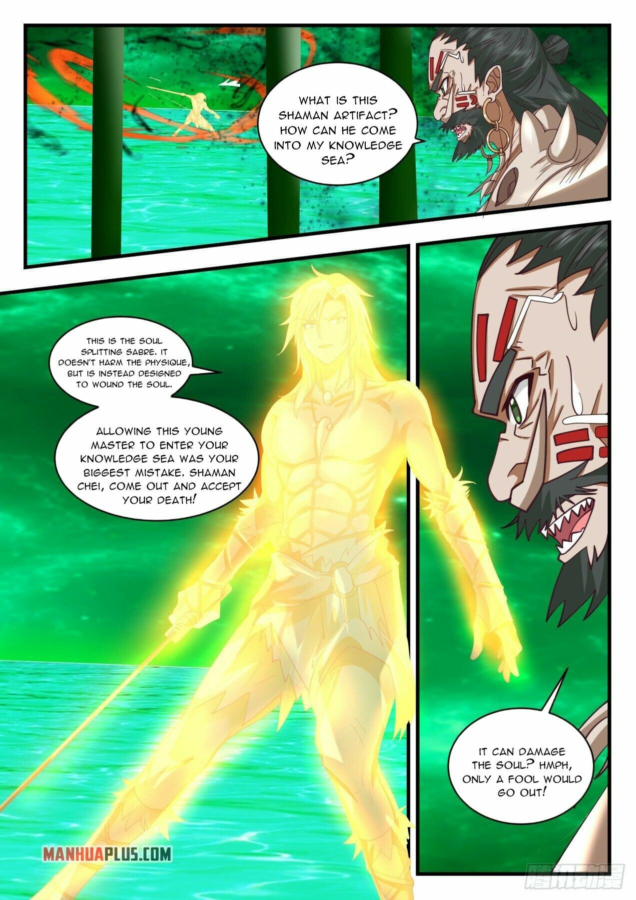 Martial Peak Chapter 2011 page 10 - Chapter 2011: Deliver you a gift (fixed)